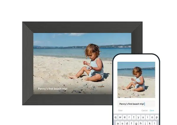 Carver 10" | Aura's most popular digital frame | Aura Frames