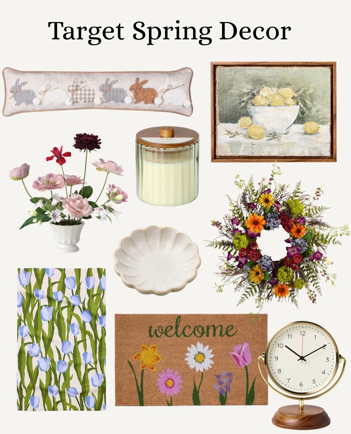 Target Spring Decor

#LTKmomlife #LTKSeasonal #LTKHome