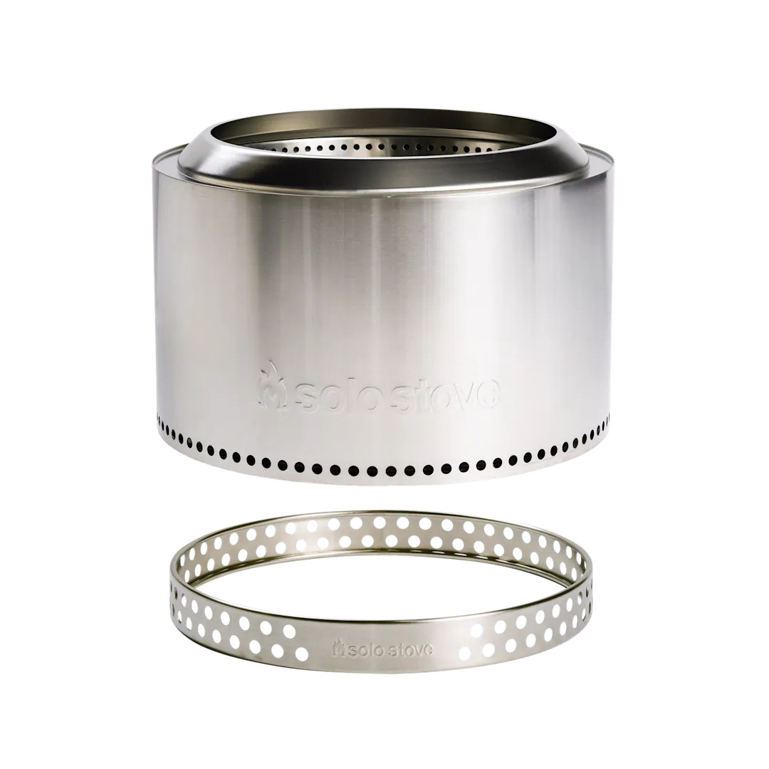 Solo Stove 27-in W Stainless steel Round Portable Wood-Burning Fire Pit one_size | SSYUK-SD-27-2.0 | Lowe's
