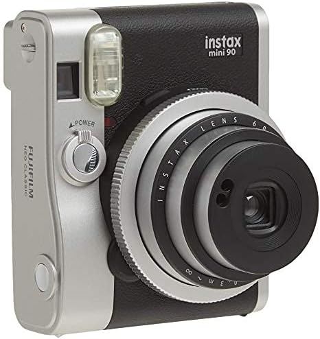 Fujifilm Instax Mini 90 Instant Film Camera Black w/ 120 Count Mini Film Pack | Amazon (US)