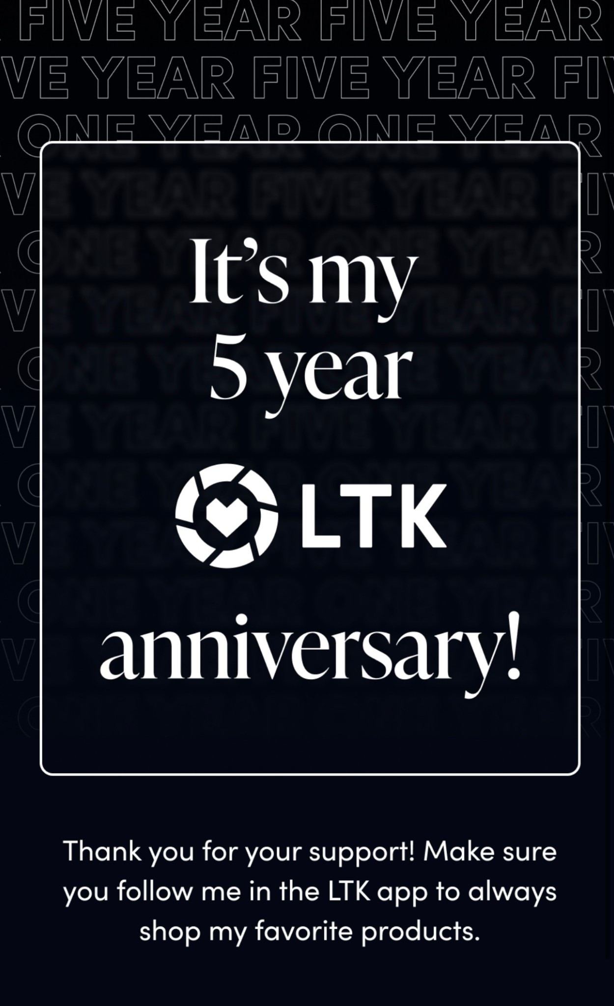 5 years really flew by… 🫶🏼