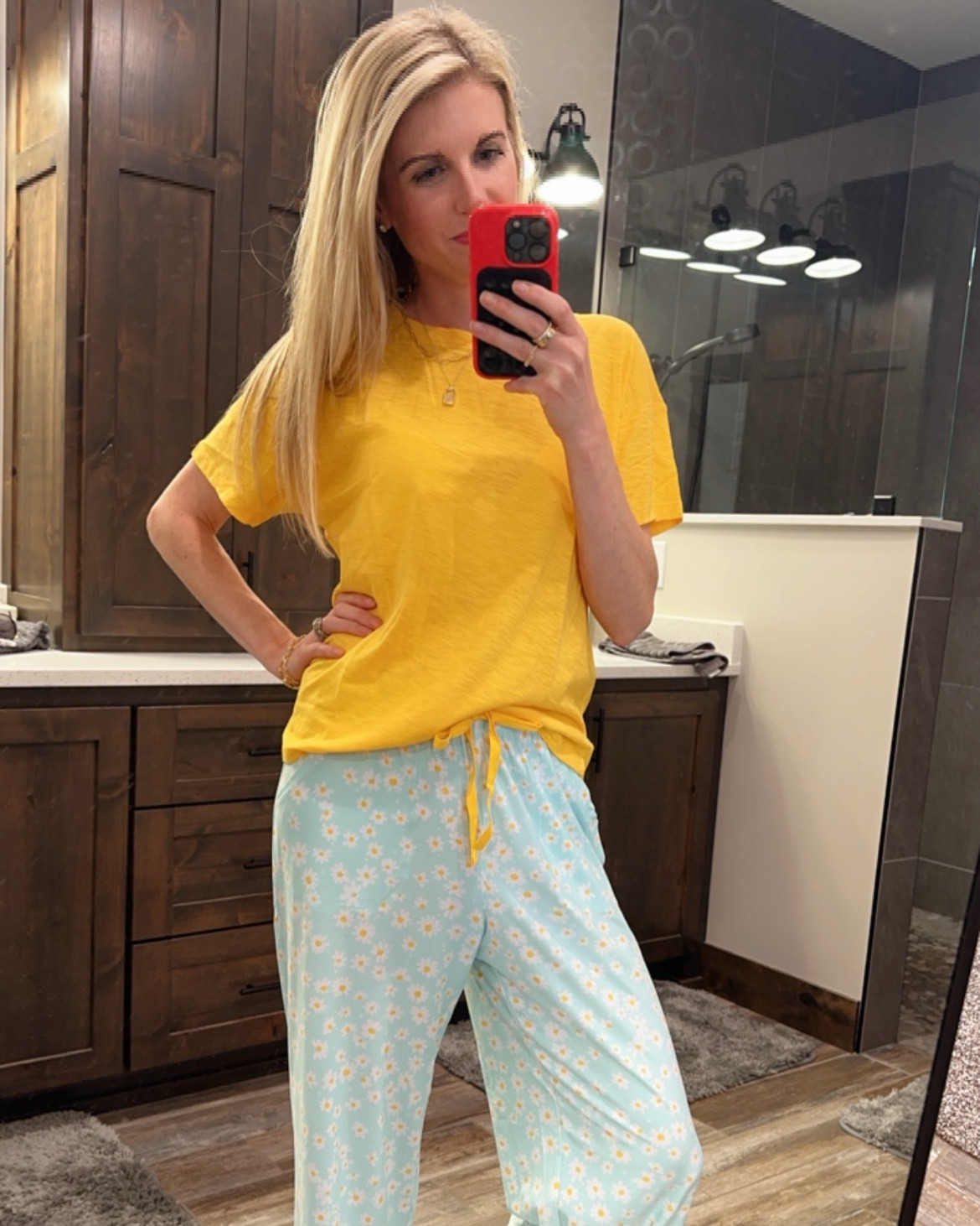Spring Kohl‘s Sonoma
Pajams Sets! So soft, machine washable friendly! Holds up nice. 

Tons of patterns and prints. Size XS/S
I sized up to a S for a boxer looser fit. 

#LTKFindsUnder50 #LTKFindsUnder100 #LTKStyleTip