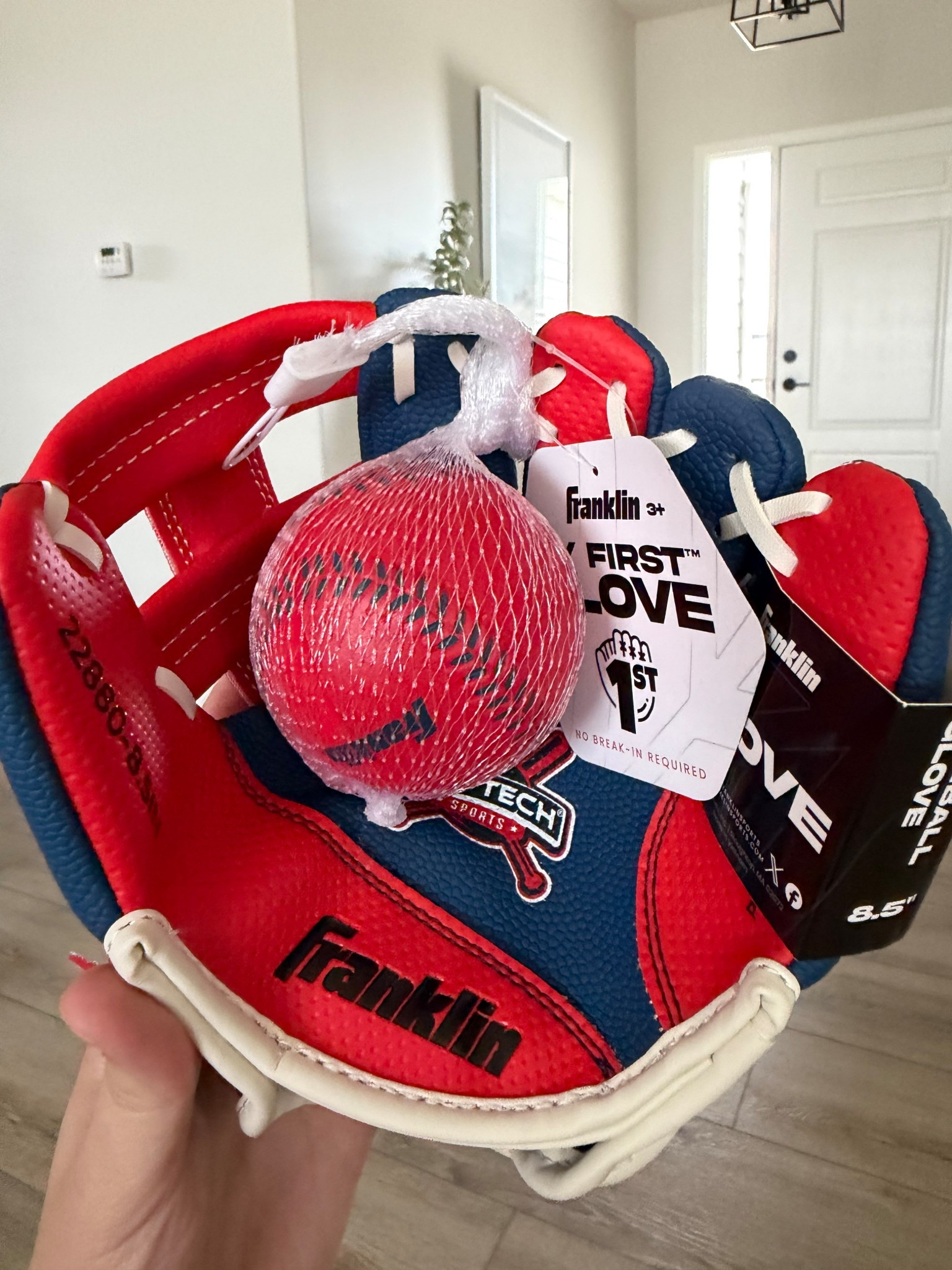 One of the sweetest little additions to my toddler’s Easter basket this year 🥹⚾️

We picked up the My First Baseball Glove by Franklin Sports to start introducing him to baseball this spring & summer—and I already know it’s going to get so much use. I love finding gifts that are fun and encourage outdoor play + new skills 💙

If you’re building an Easter basket for a toddler boy, this is such a good one to add—especially if you’re leaning into sports, outdoor toys, and screen-free activities this season 🙌🏼

Perfect for: toddler Easter basket ideas, first baseball glove, beginner baseball gear, outdoor toys for toddlers, spring activities for kids, sports gifts for boys

#ToddlerEasterBasket #EasterBasketIdeas #ToddlerBoyMom #SpringActivities #OutdoorPlay #BaseballMom #ToddlerActivities #GiftIdeasForKids #FranklinSports  

 #LTKmomlife #LTKSeasonal #LTKKids