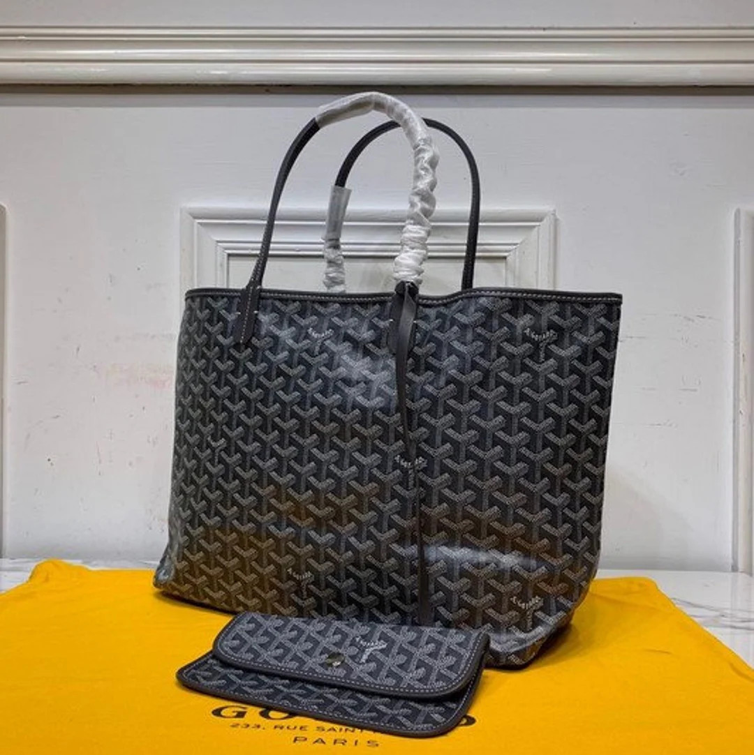 Goyard Tote Bag Black | Etsy (US)