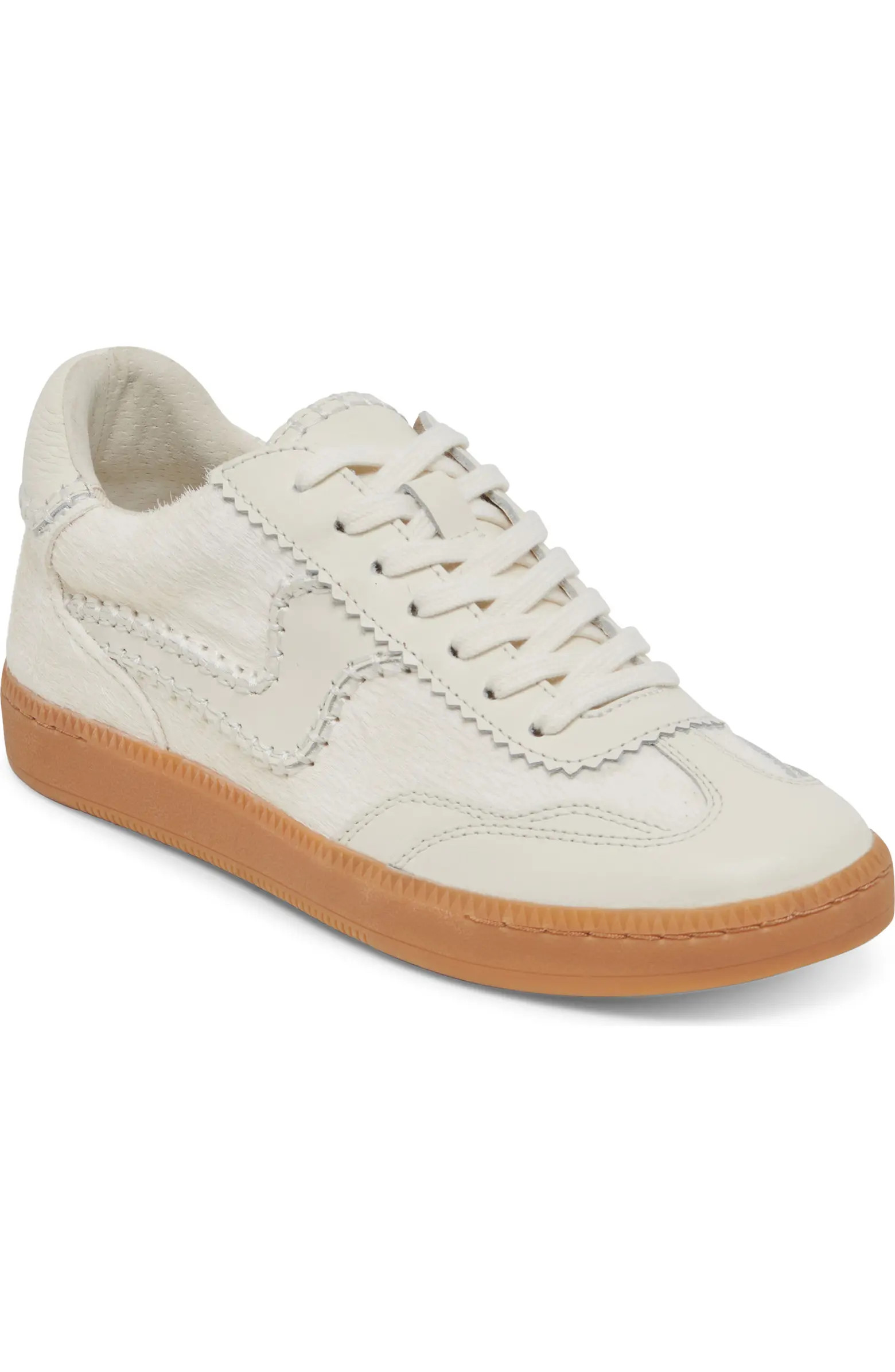 Notice Stitch Genuine Calf Hair Sneaker (Women) | Nordstrom
