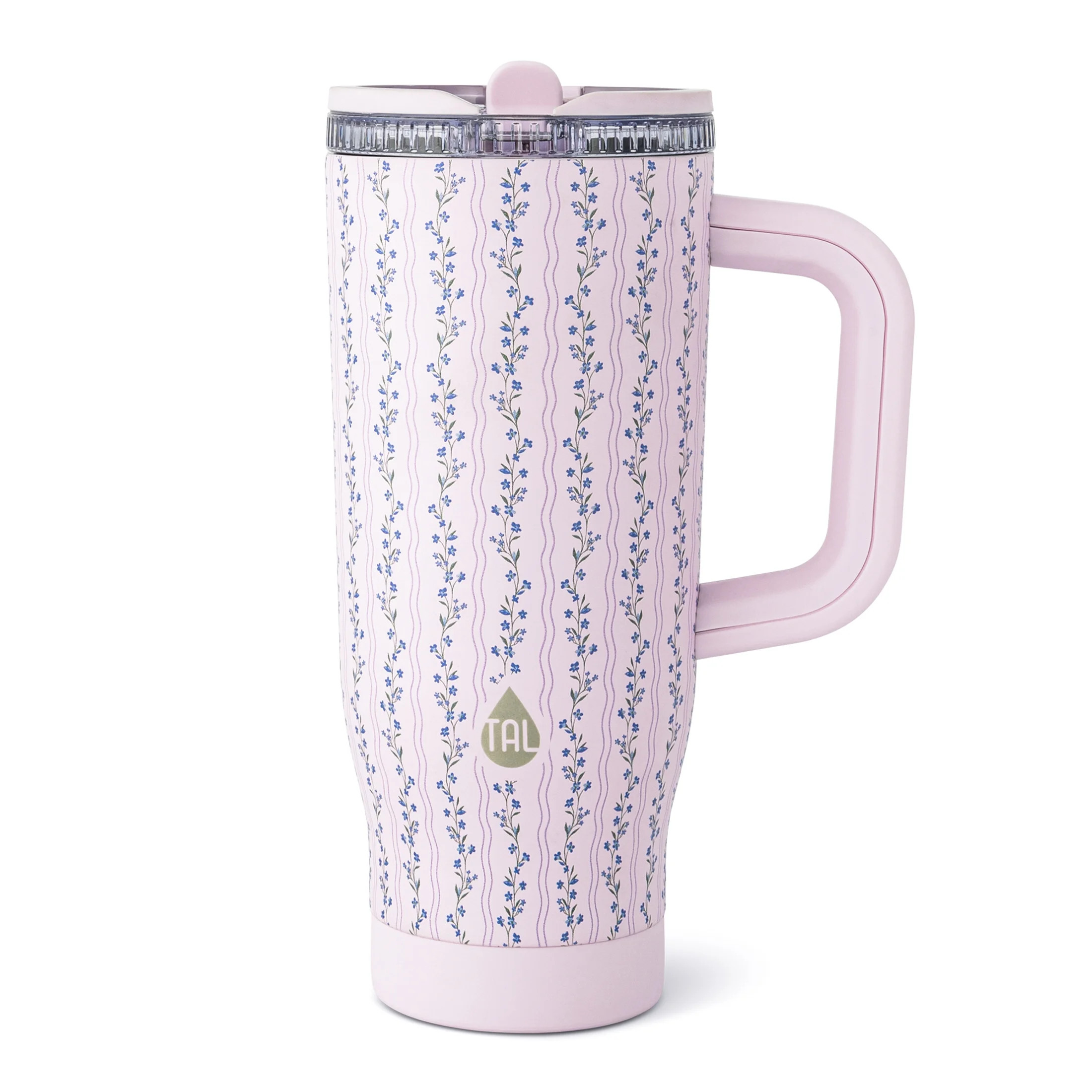 TAL 32oz Stainless Steel Skye Tumbler with Flip-Up Straw, Vine | Walmart (US)