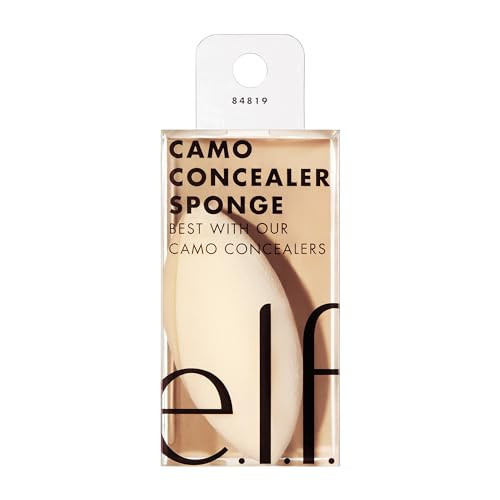 e.l.f. Camo Concealer Sponge, Makeup Sponge With Latex Free Foam & Dual-Pointed Ends For Blending, Vegan & Cruelty-Free | Amazon (US)