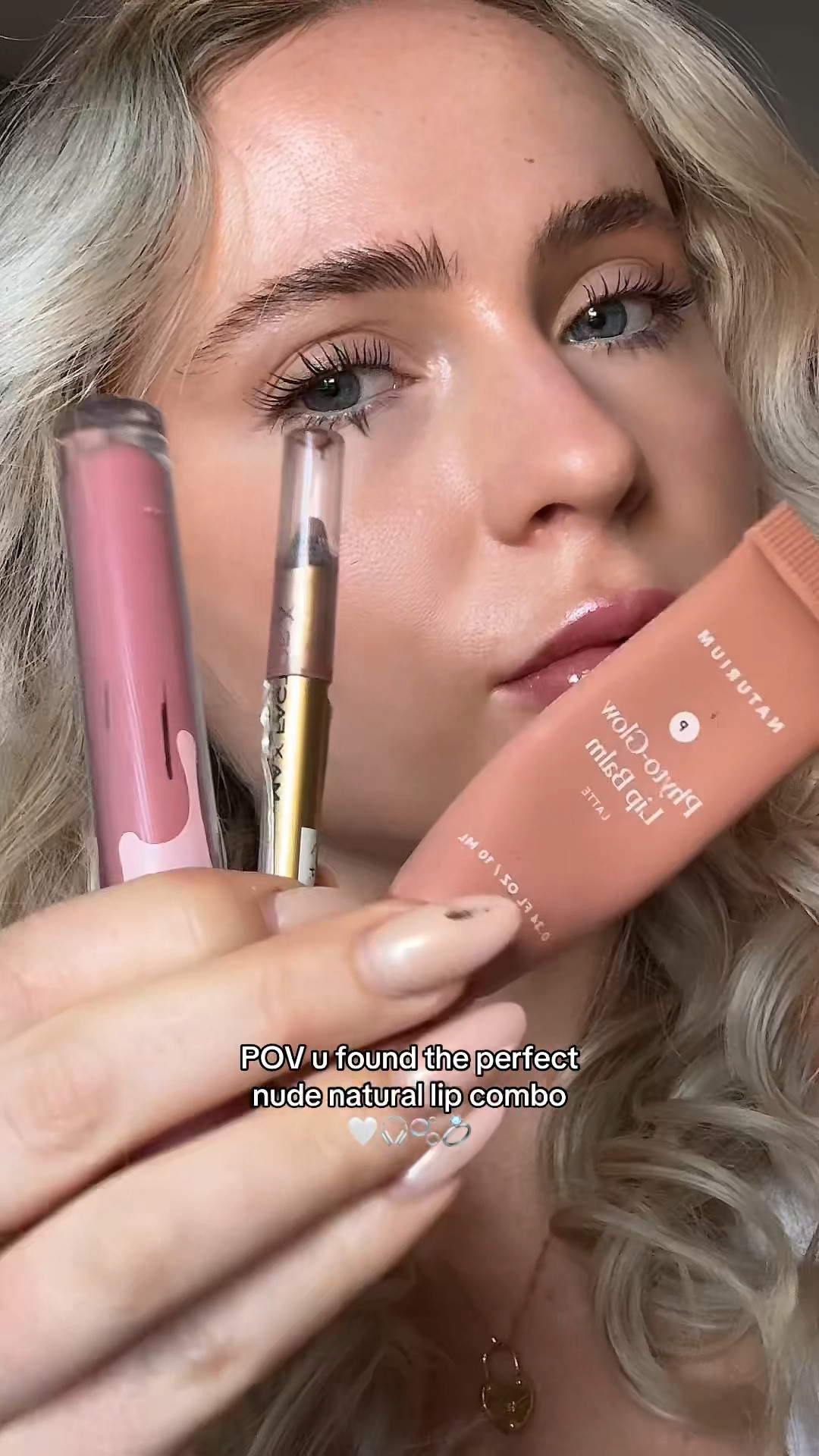 Nude lip combo 🤎