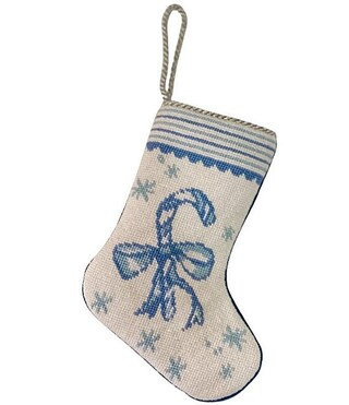 Limited Edition Pearly Gates Designs Sugary Sweet Treat in Toile Needlepoint Stocking | Dillard's