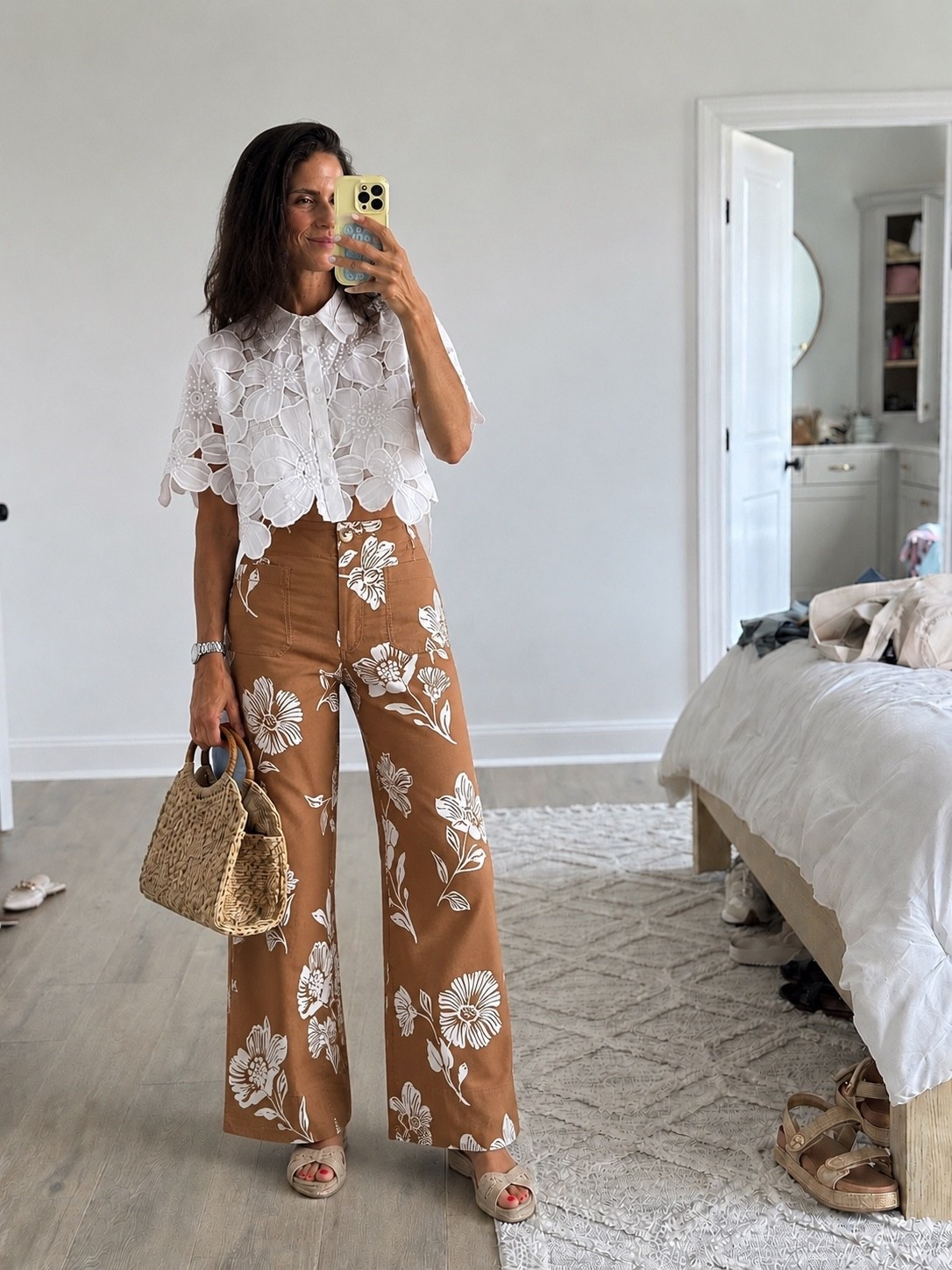 Obsessed with these new pants! So dang cute and perfect for summer!