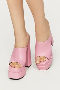 Stacked Platform High Heels | Forever 21 (US)
