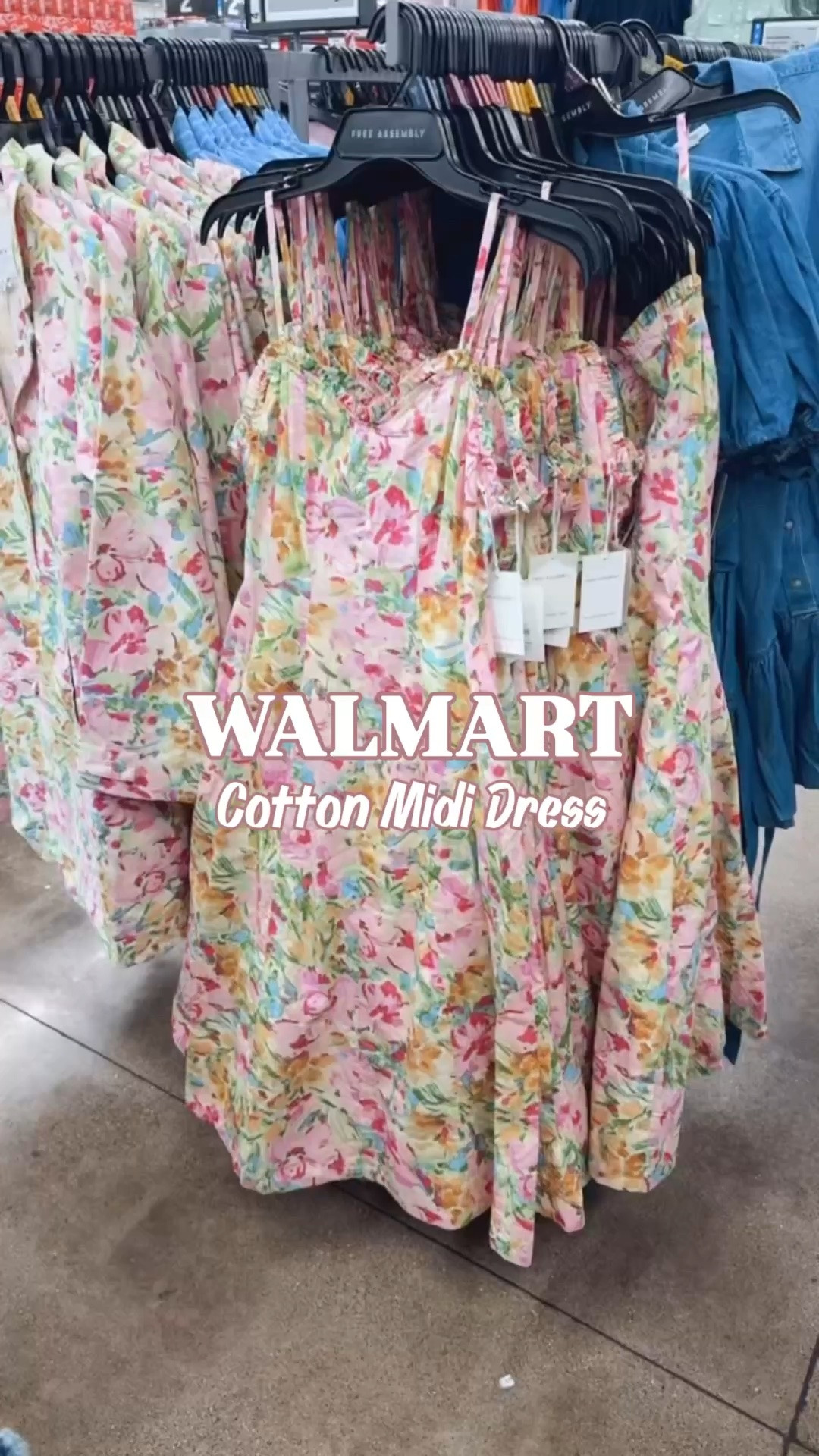 Walmart Free Assembly Women's Cotton Panel Midi Dress with Sweetheart Neckline, Sizes XS-XXL

Wedding guest dress, church dress, summer dress, family photo dress, affordable dresses, Walmart dresses 2026
@walmartstyle @walmart #walmartcreator #walmartstyle #walmartpartner

#LTKootd #LTKSeasonal #LTKWedding