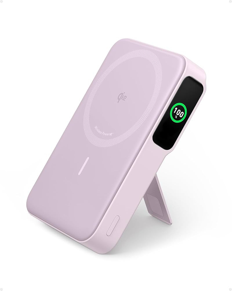 Anker MagGo Power Bank, Qi2 Certified 15W Ultra-Fast MagSafe-Compatible Portable Charger, 10,000m... | Amazon (US)