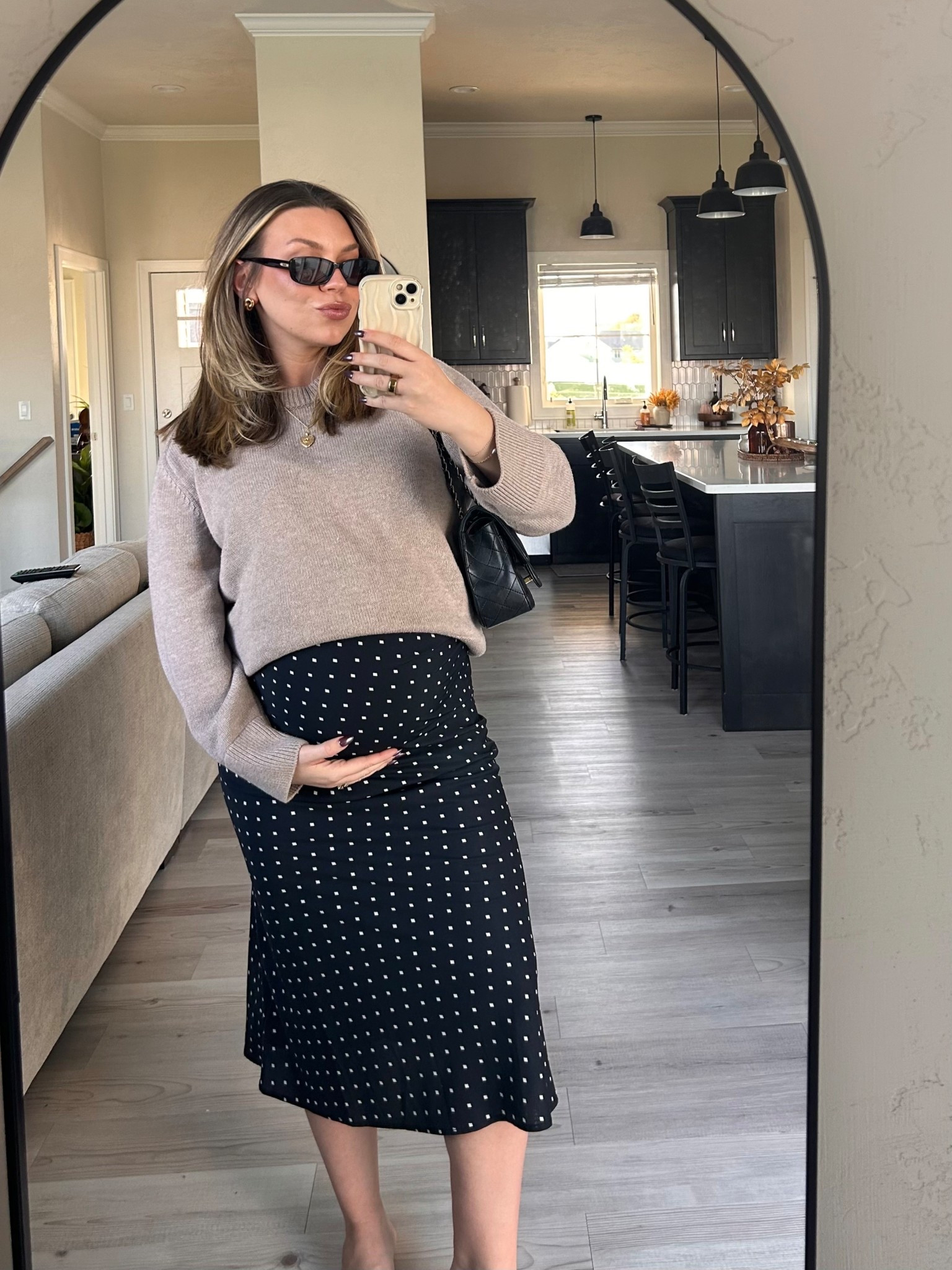 Cute fall outfit for pregnancy 

#LTKSeasonal #LTKStyleTip #LTKBump