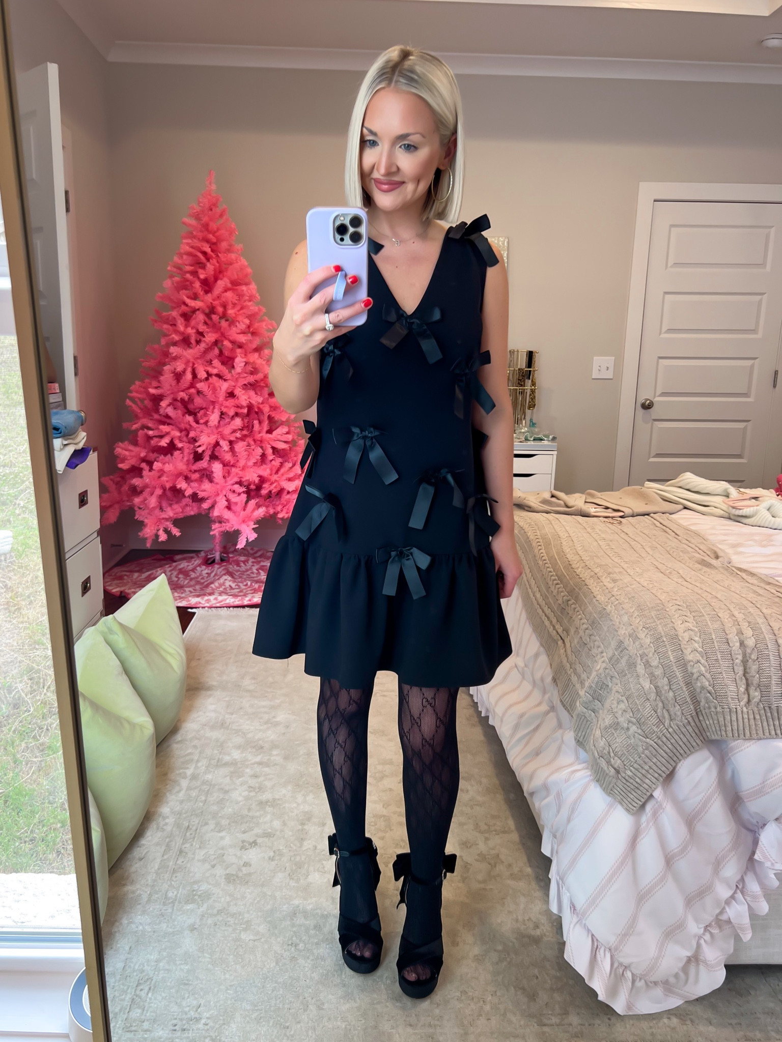 30% off with code BLACKFRIDAY
Size: SM
black bow dress / holiday dress / Christmas party dress / holiday party dress 

#LTKHoliday #LTKparties #LTKCyberWeek