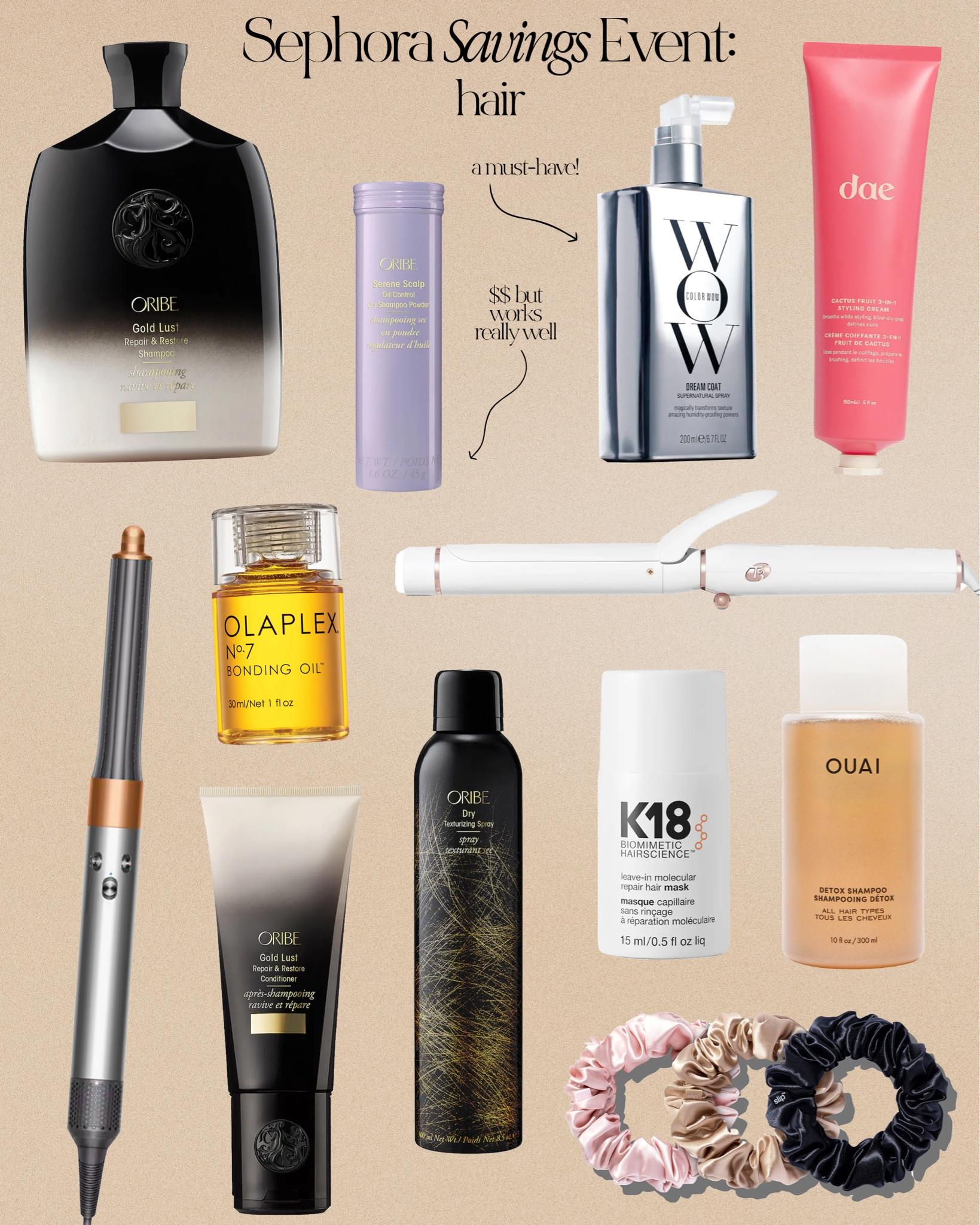 Sephora Spring Savings Event: Hair 

30% off Sephora Collection: 4/14-4/24
Rouge: 20% off from 4/14-4/24
VIB: 15% off from 4/18-4/24
Insider: 10% off from 4/18-4/24

Code: SAVENOW

#LTKbeauty #LTKBeautySale #LTKsalealert