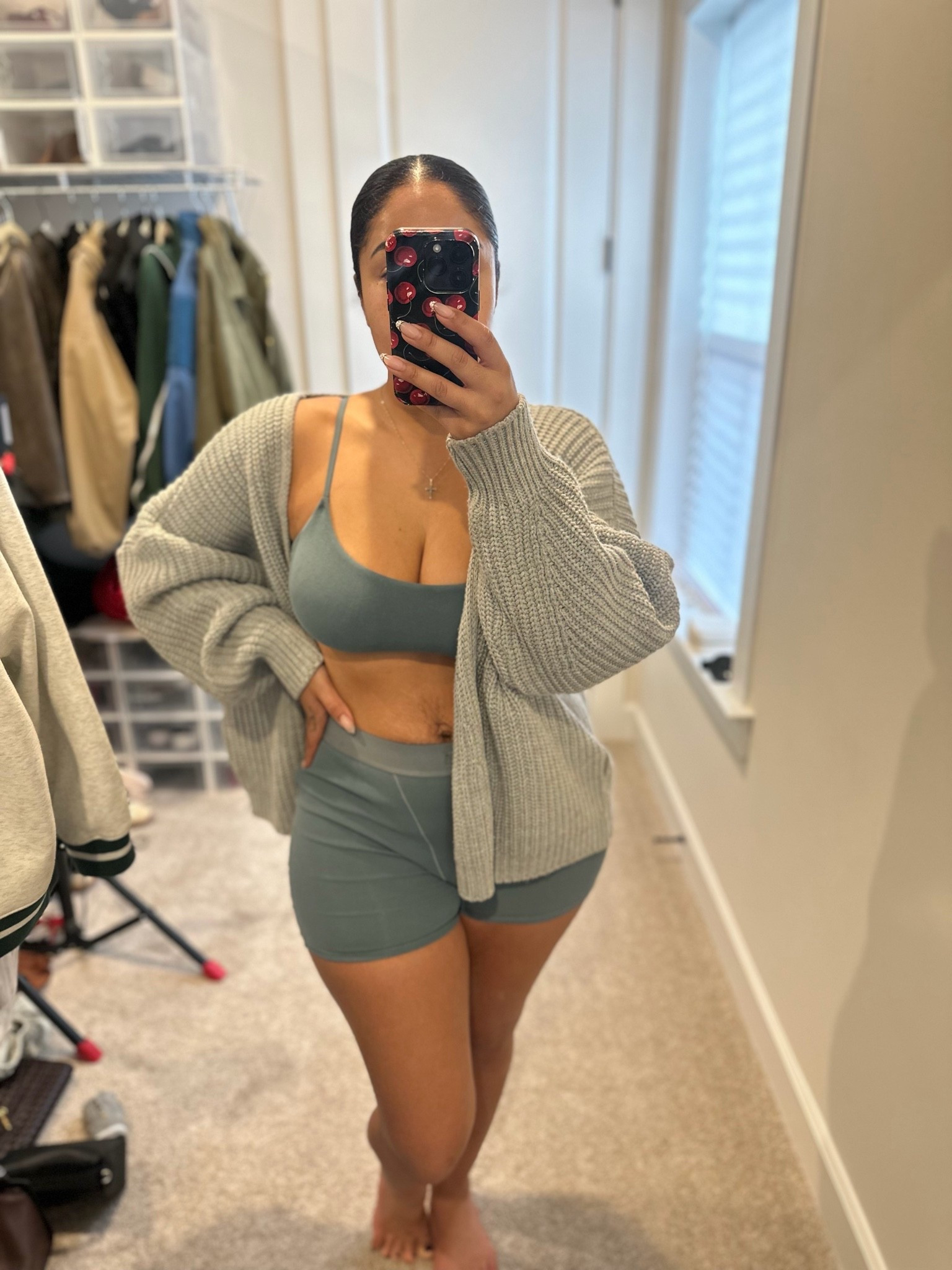 I got this Skims set in multiple colors when they first came out like 6 years ago. I wear them on a regular basis and wash them along with all my normal clothes. They have stayed in great condition, don’t lose their shape and make me feel cute when I’m around the house. These are also the sleep bras I use every single night ☺️

#LTKootd #LTKselfcare #LTKootd #LTKmomlife #LTKmorningroutine