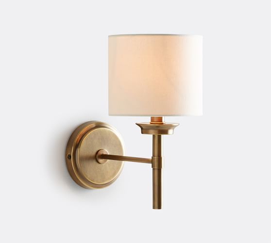 Stella Sconce, Antique Brass | Pottery Barn (US)