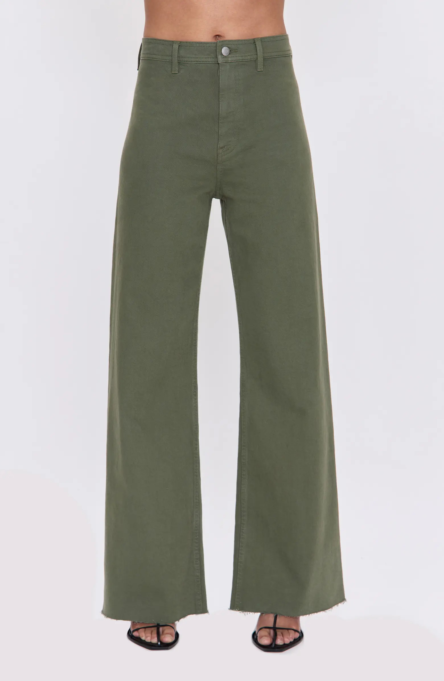Penny Wide Leg Utility Jeans | Nordstrom