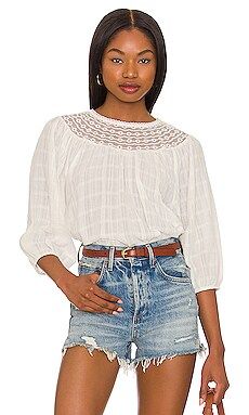 Steve Madden Peasantries Top in White from Revolve.com | Revolve Clothing (Global)