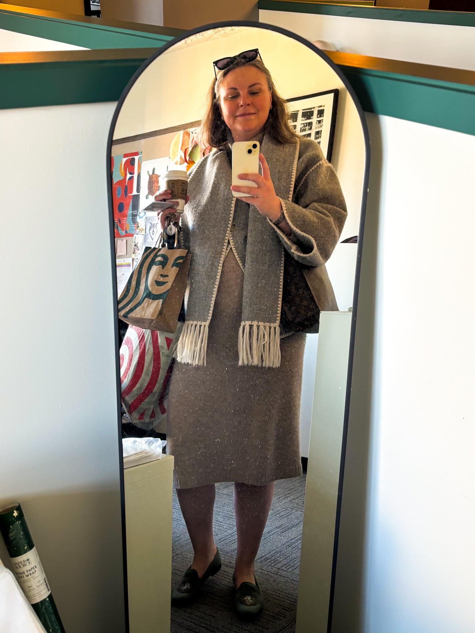 What I wore to work today 📈🗂️

#LTKSaleAlert #LTKWorkwear #LTKMidsize