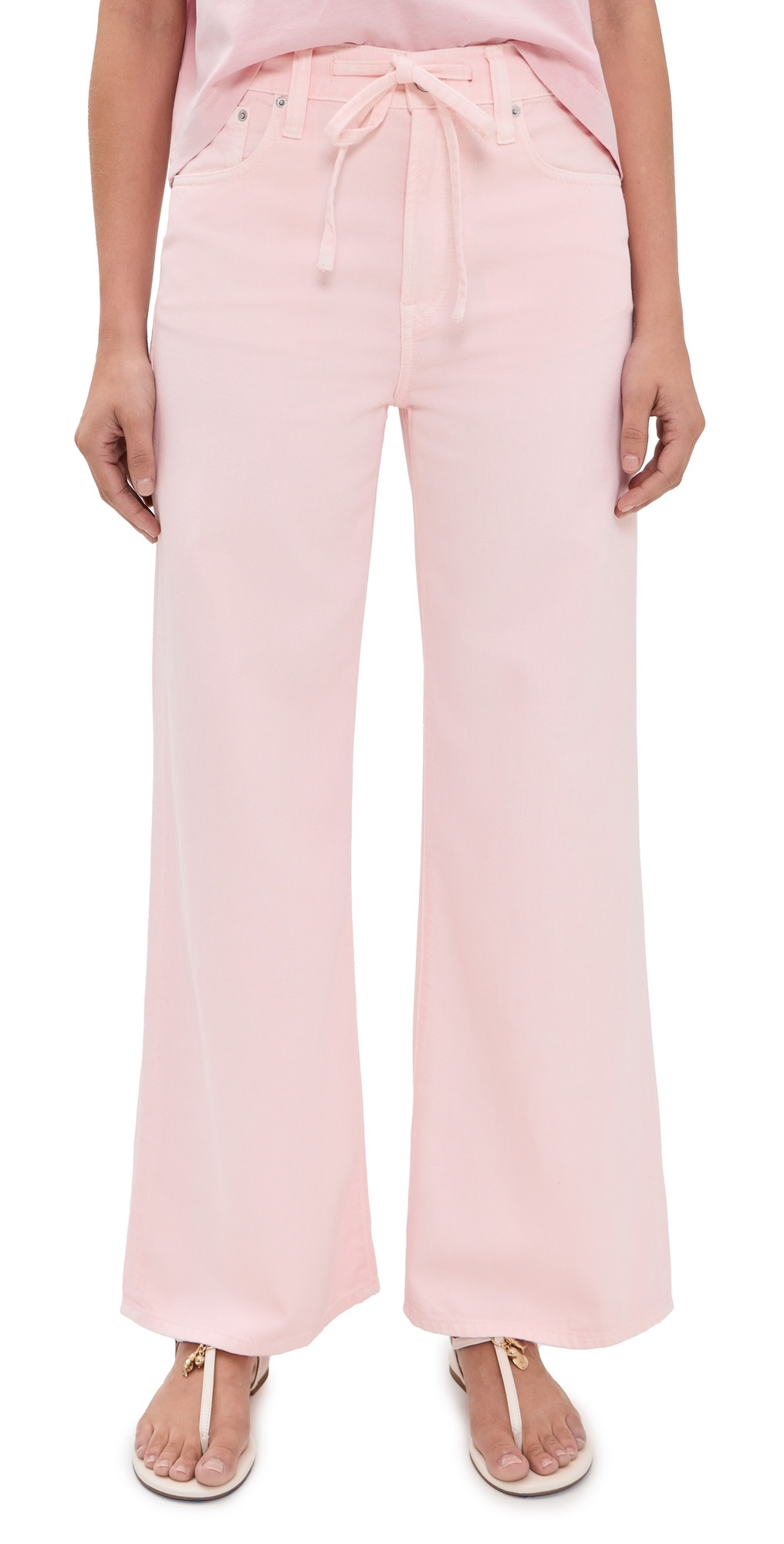 Madewell Madewell x Shopbop Ultimate Wide-Leg Jeans Pale Pink 25 | Shopbop