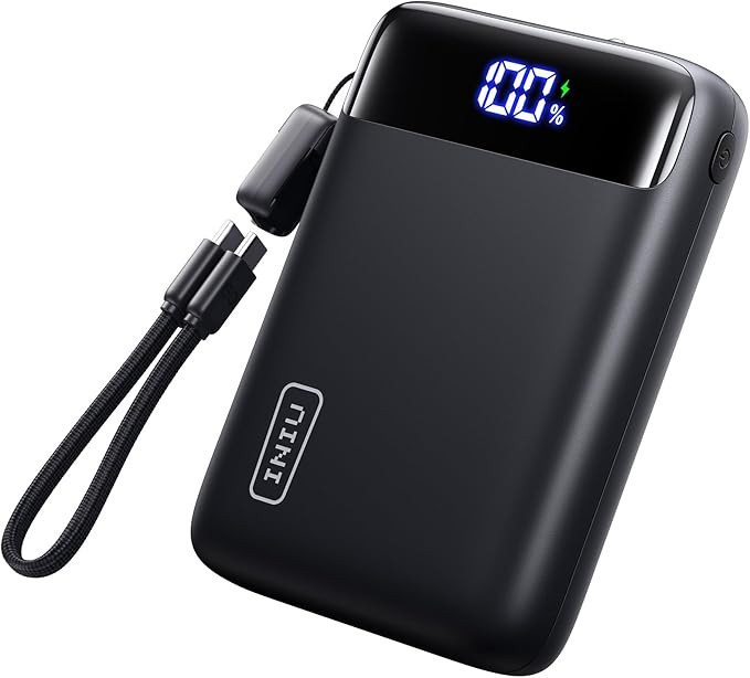 INIU Portable Charger, Smallest 22.5W 20000mAh USB C in & Out Power Bank Fast Charging, PD 3.0+QC... | Amazon (US)