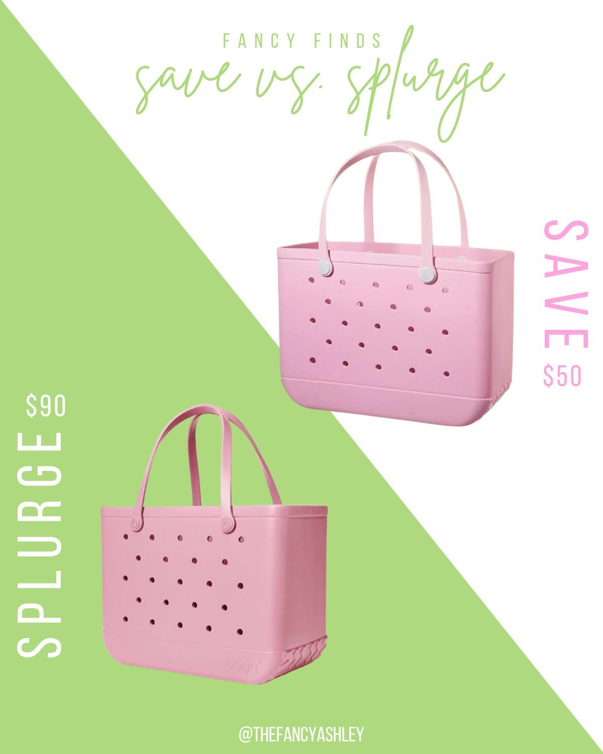 Save vs. Splurge Bog Bag Edition: Loving the bog bag trend. Found the cutest BOG bag options and accessories. Whether you're feeling the OG splurge for $90 or the Amazon save at $50, this cute bag is ready for all your pool and beach adventures.

#LTKFindsUnder100 #LTKFindsUnder50 #LTKSeasonal