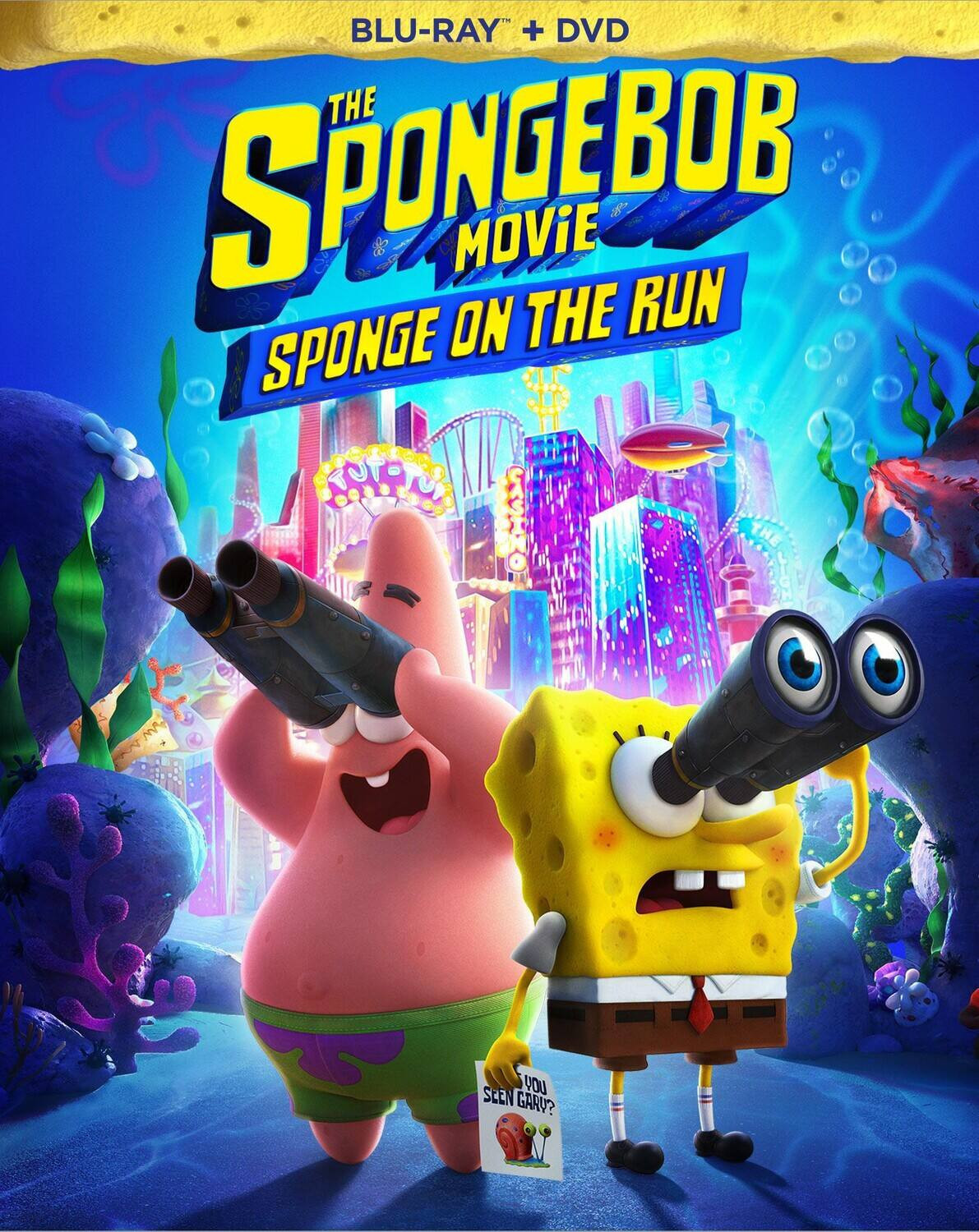 The SpongeBob Movie: Sponge on the Run   - BLU-RAY | Best Buy U.S.
