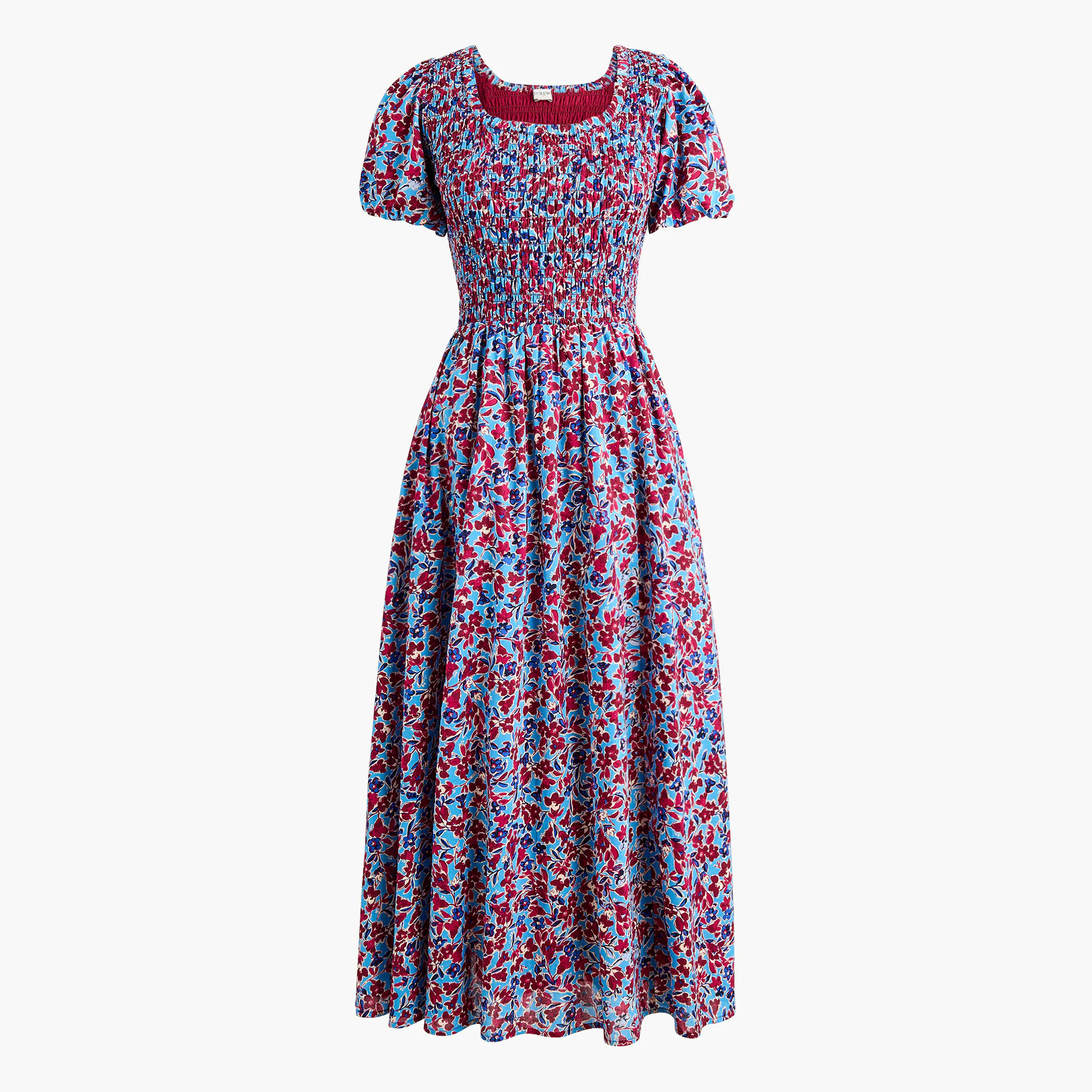 Smocked midi dress | J.Crew Factory