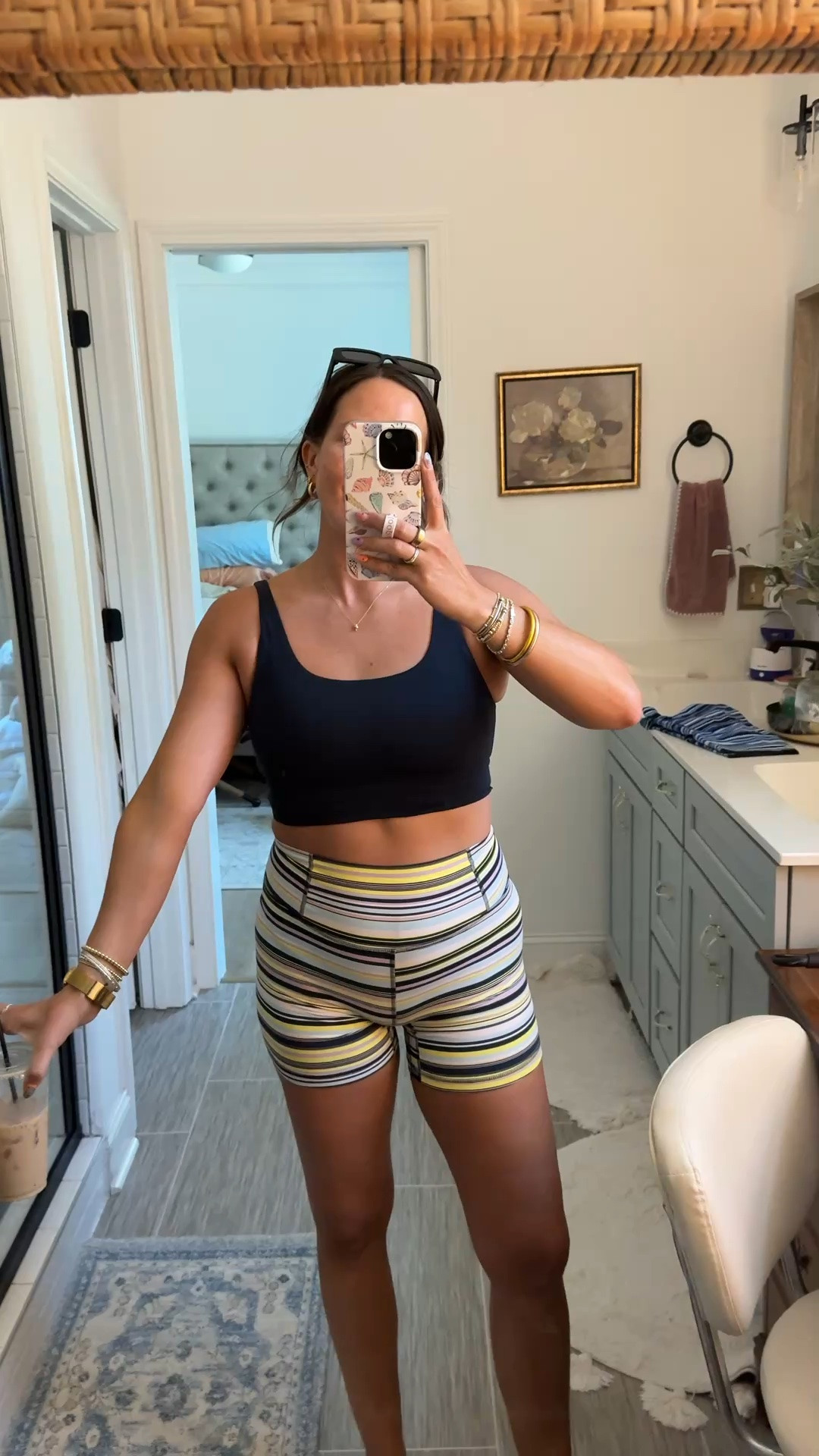 These FP movement shorts are some of my faves and the stripes are even better!

#LTKActive #LTKgrwm #LTKootd
