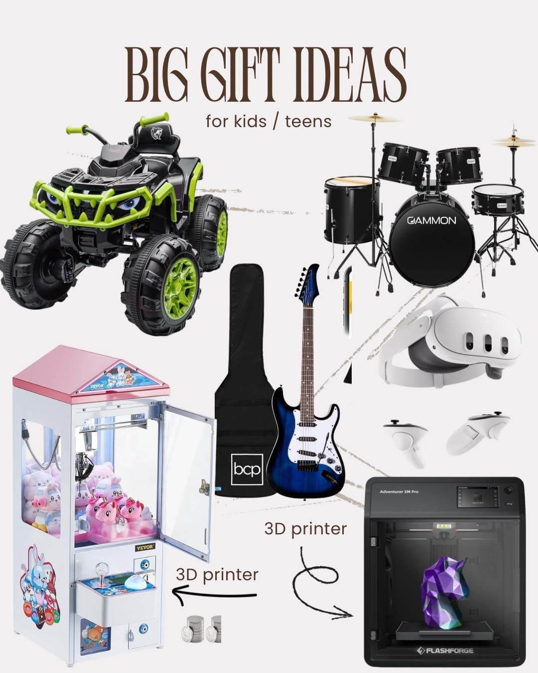 For those big gift ideas they keep asking forr

#LTKGiftGuide #LTKHoliday #LTKSaleAlert