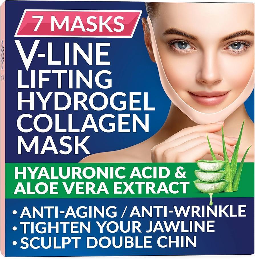 Stylia Double Chin Reducer - Chin Strap For Double Chin For Women - V Line Lifting Mask with Coll... | Amazon (US)