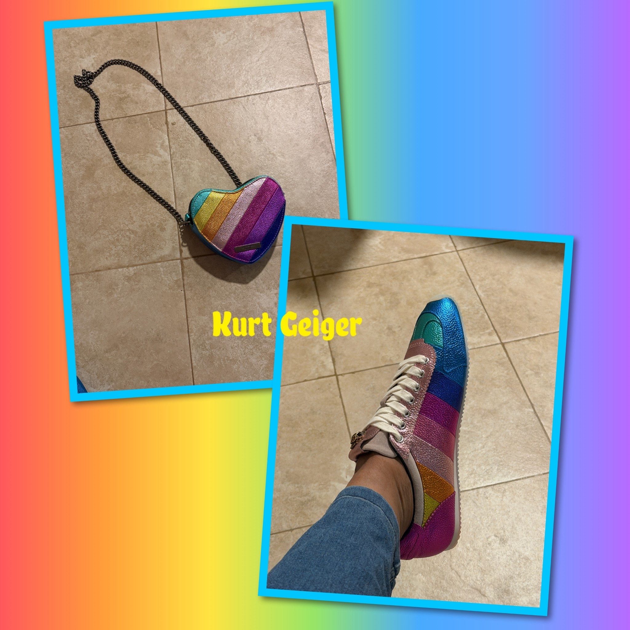 “There's always been a rainbow hanging over your head.” Let’s get one on your shoulder and at your feet.  

#LTKgrwm