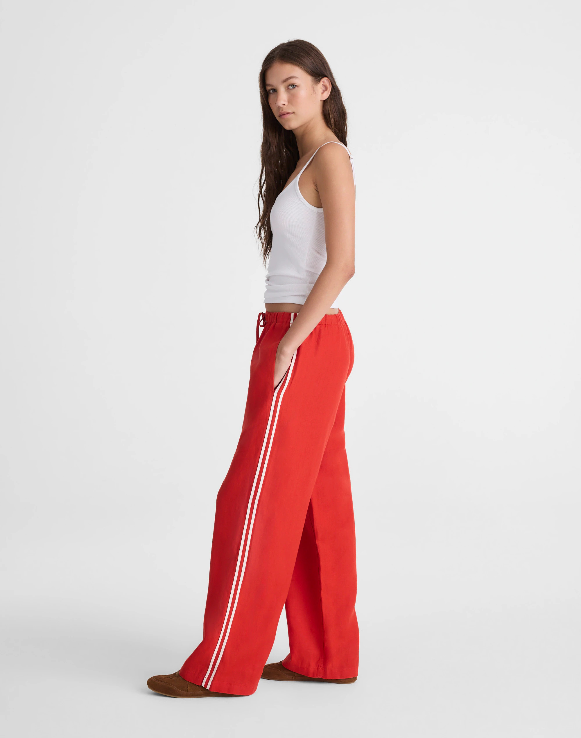 Pull-On Pants in 100% Linen | Madewell