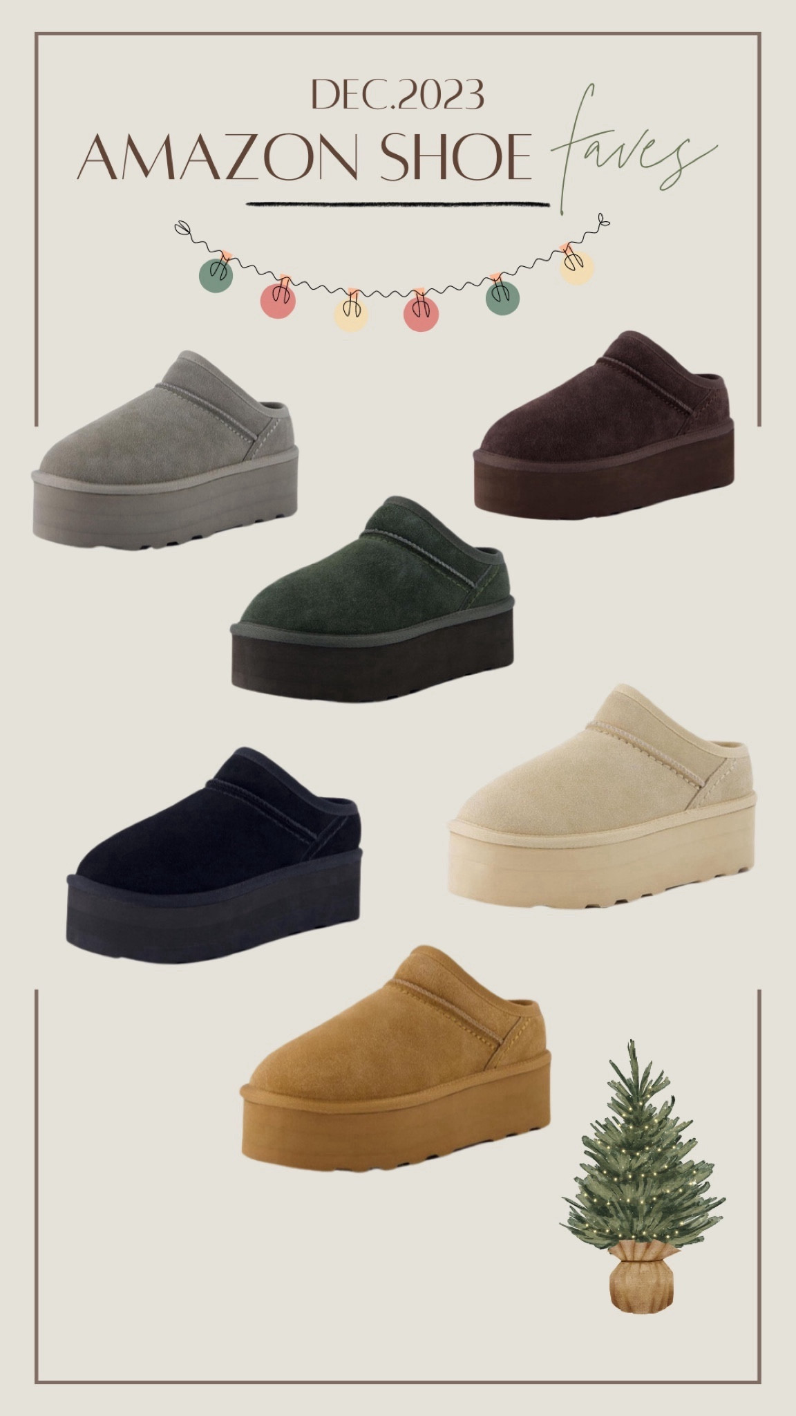 Amazon slipper shoe faves — 🤎✨🎄I have the camel & dark brown colors and LOVE THEM! 

For her / gift guide / under $50 / casual / winter shoes / Amazon finds / Holley Gabrielle 

#LTKshoecrush #LTKSeasonal #LTKfindsunder100