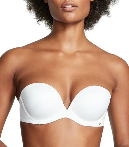 Victoria's Secret Invisible Push-Up Strapless Bra, VS White, 38B | Amazon (US)