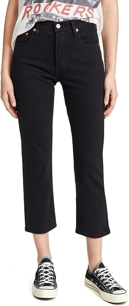 Levi's Women's Premium 501 Crop Jeans | Amazon (US)