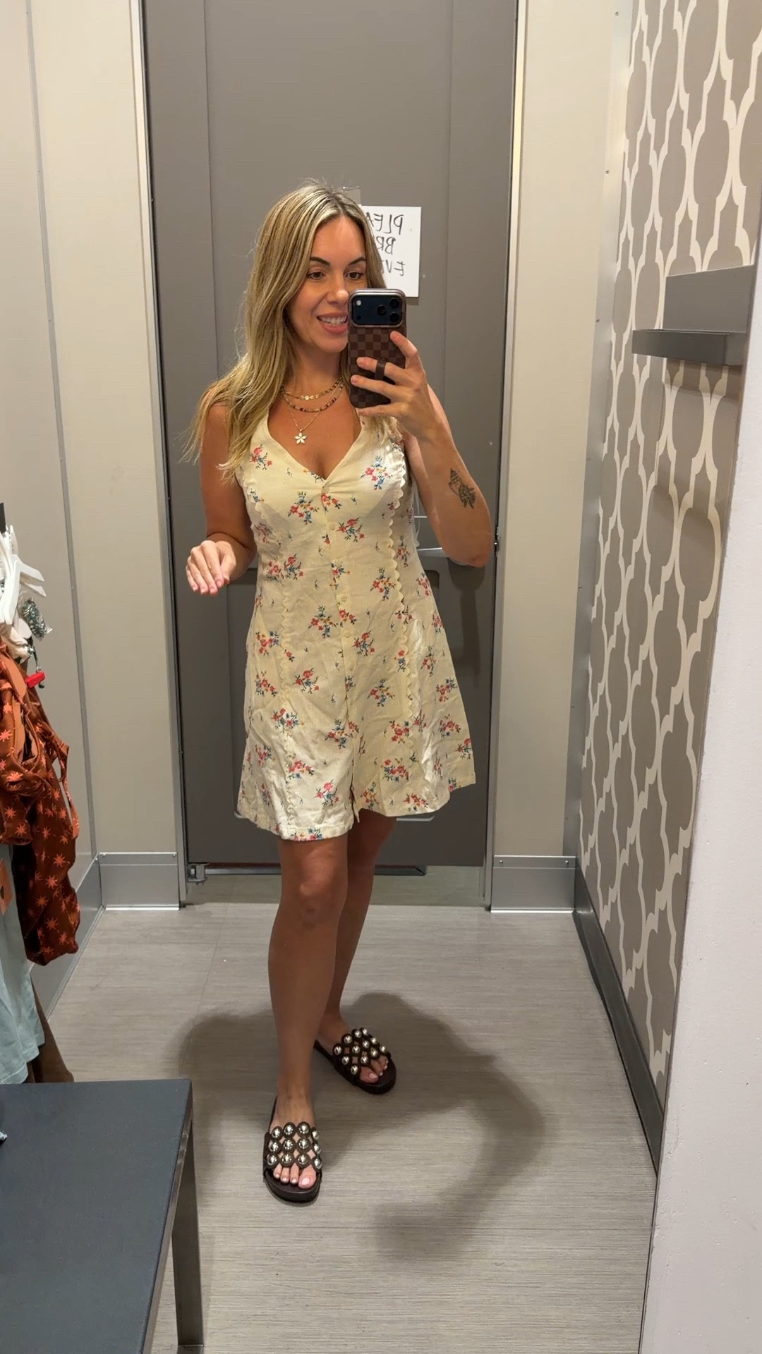 The halted sundress Ran TTS and this was a small! Perfect Easter dress! Not see through either. I’m 5’7 137lbs currently. #targetfinds @Target #targetfashion 

#LTKmomlife #LTKootd