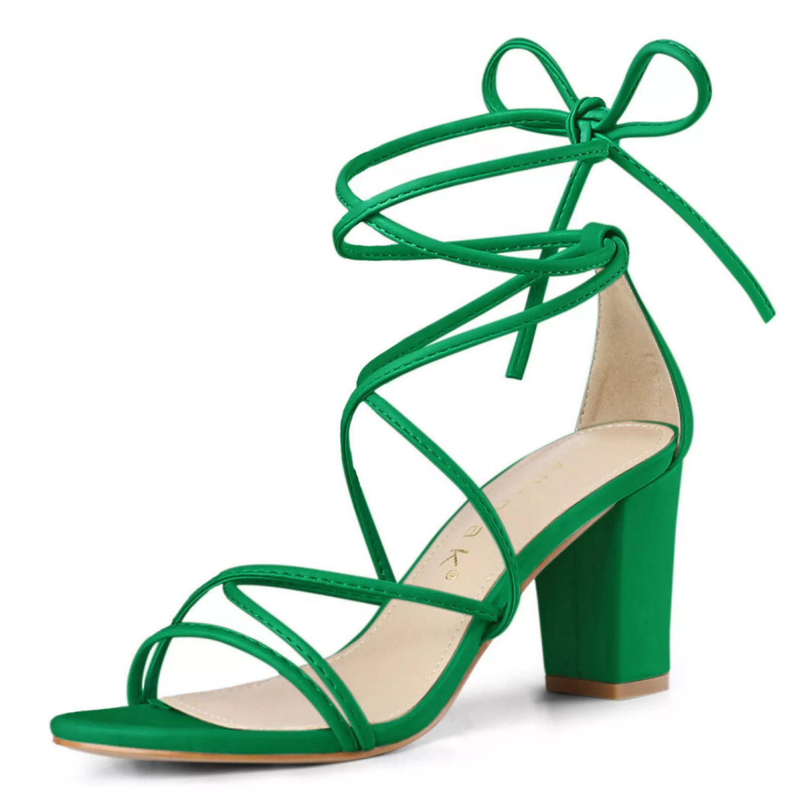 Women's Strappy Lace-Up Block Heels | Kohl's