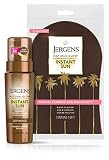 Jergens Natural Glow Instant Sun Body Mousse, Deep Bronze Tan, 6 Ounce Sunless Self-Tanner with Natu | Amazon (US)