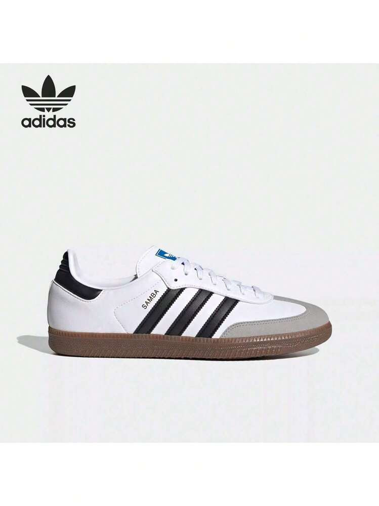 Adidas Adidas Originals SAMBA OG Retro Sneakers, Unisex Low-Top Trefoil Athletic Shoes, B75806 | SHEIN