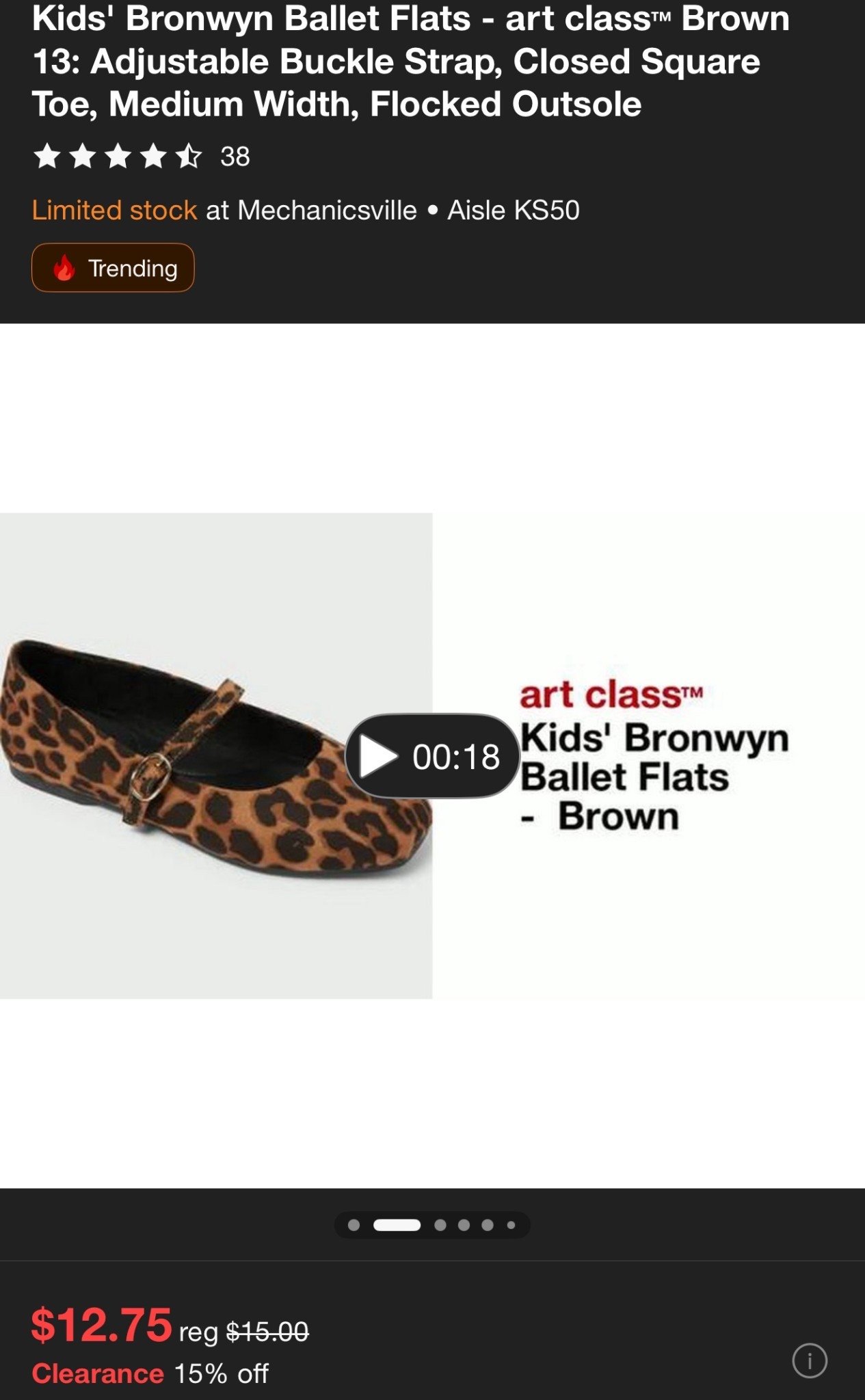A ballet flat named BRONWYN? and on sale? add to cart, immediately. 🐆 

#LTKKids #LTKSaleAlert #LTKmomlife
