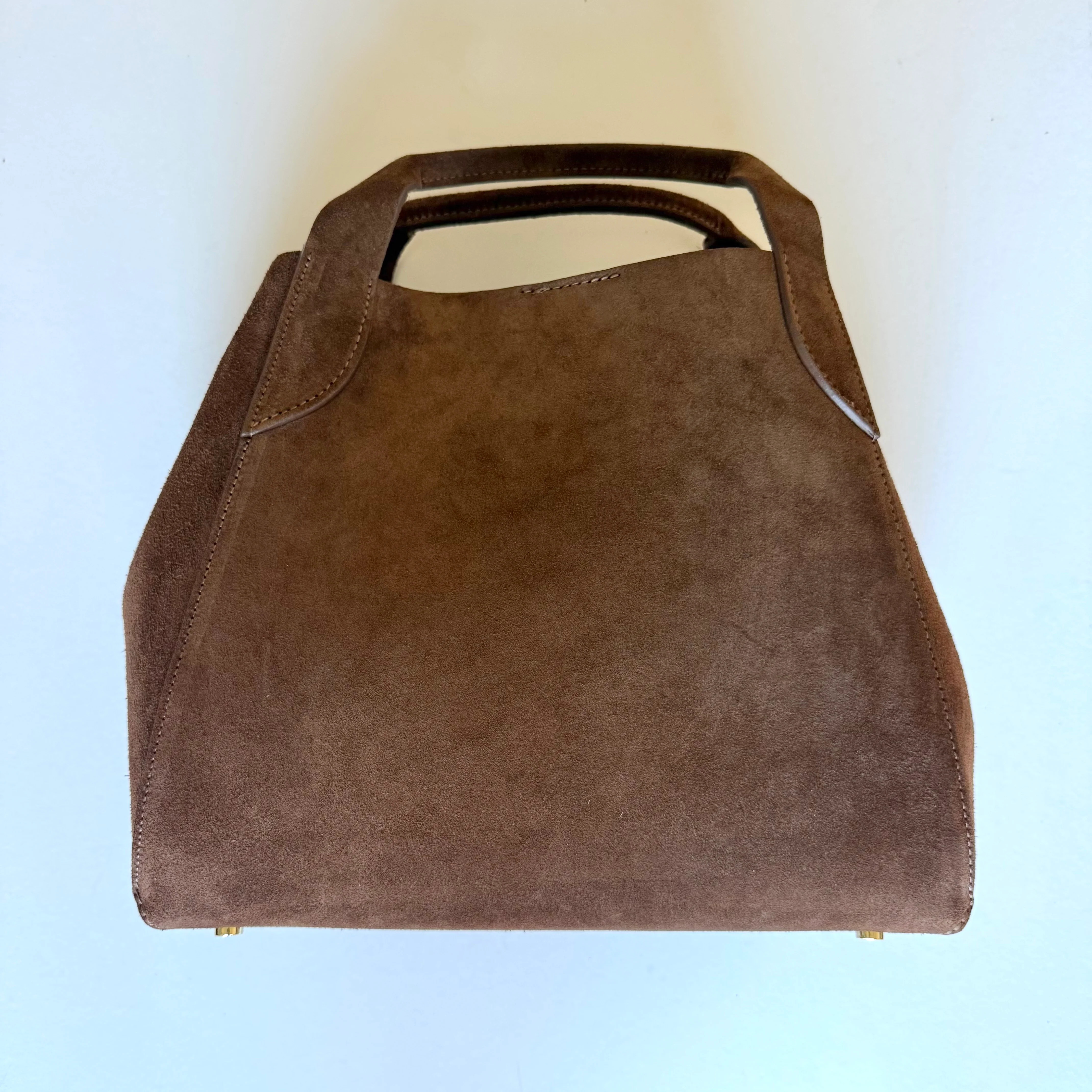 Brown Suede Lugano Tote | Colores Collective
