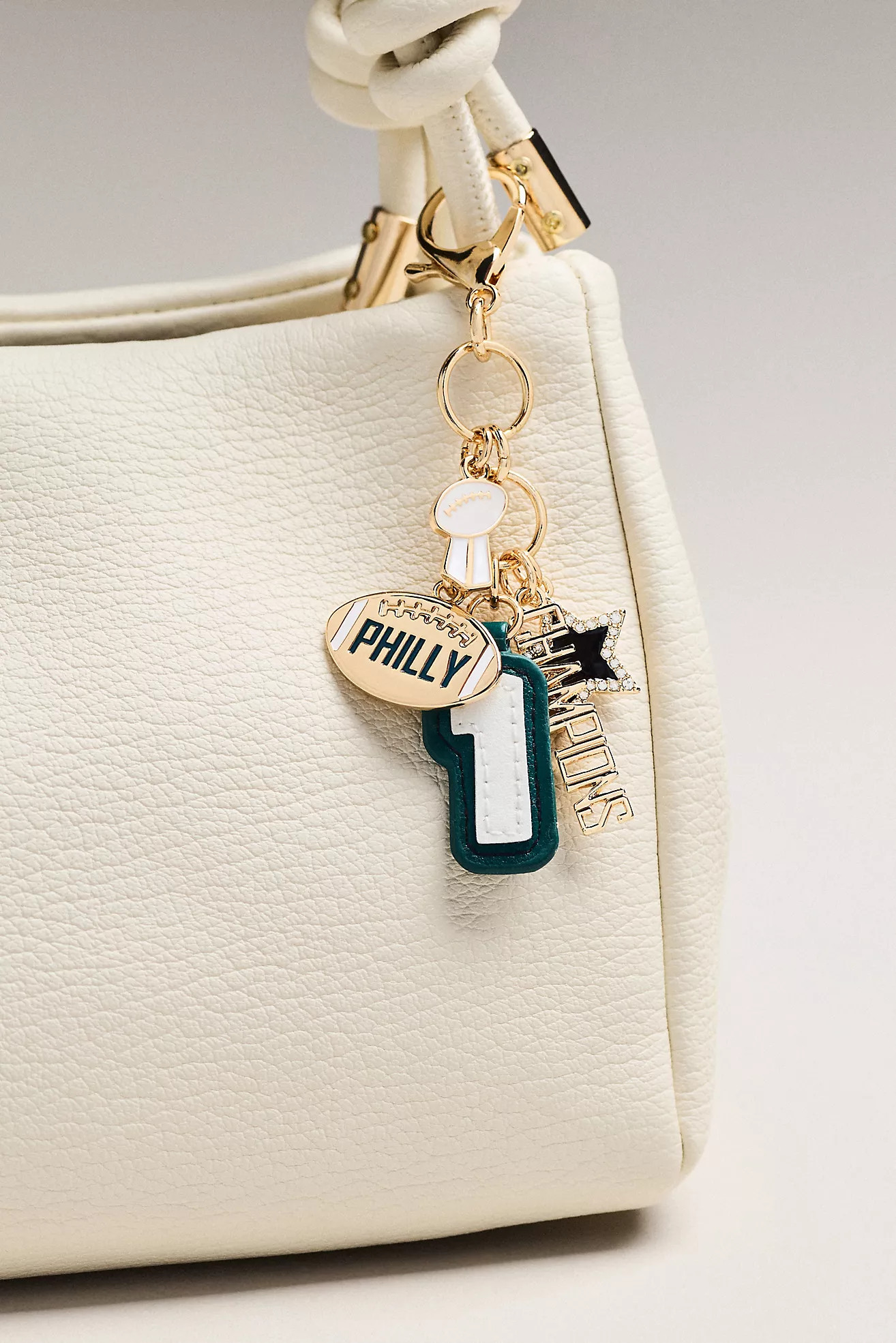 Football Team Bag Charm | Anthropologie (US)