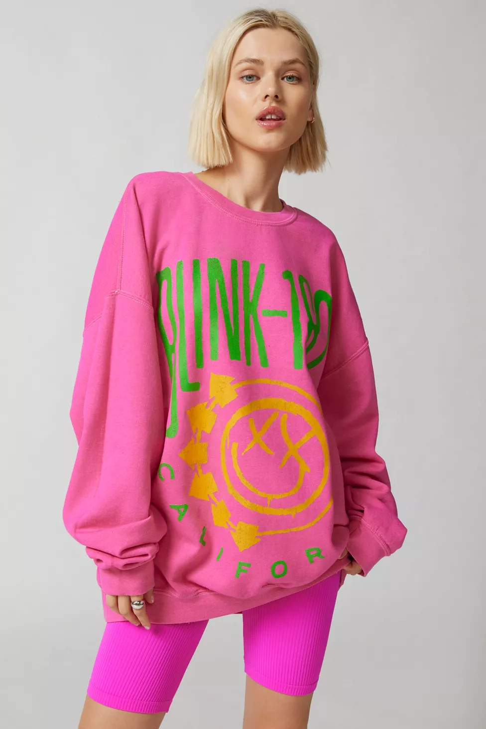Blink 182 Punk Rock Sweatshirt | Urban Outfitters (US and RoW)