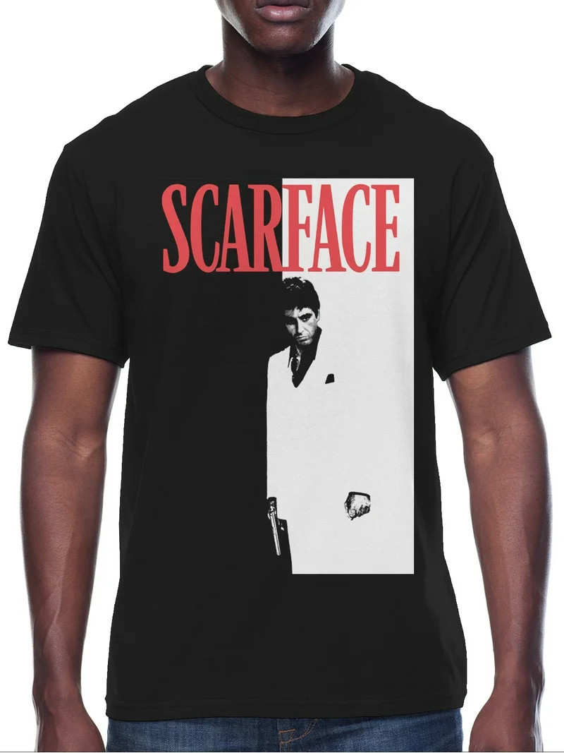 Scarface Mens & Big Men's Poster Graphic Tee Shirt, Sizes S-3XL | Walmart (US)