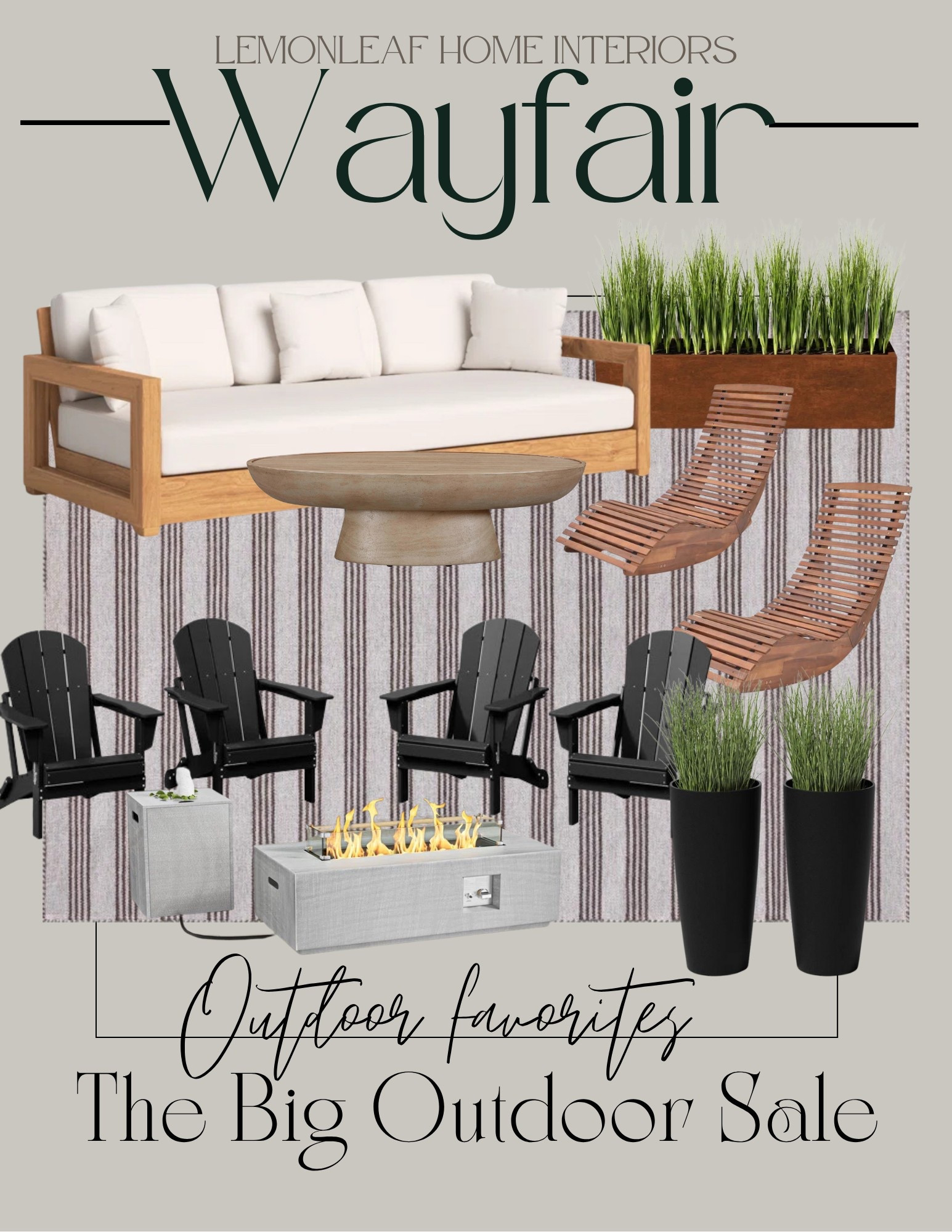Shop these favorite outdoor pieces on sale up to 50% off during The BIG Outdoor Sale @wayfair With FAST and FREE Shipping over $35 you’ll be ready for all your outdoor events! 
#ad #wayfairpartner #wayfair


#LTKSeasonal #LTKHome #LTKSaleAlert