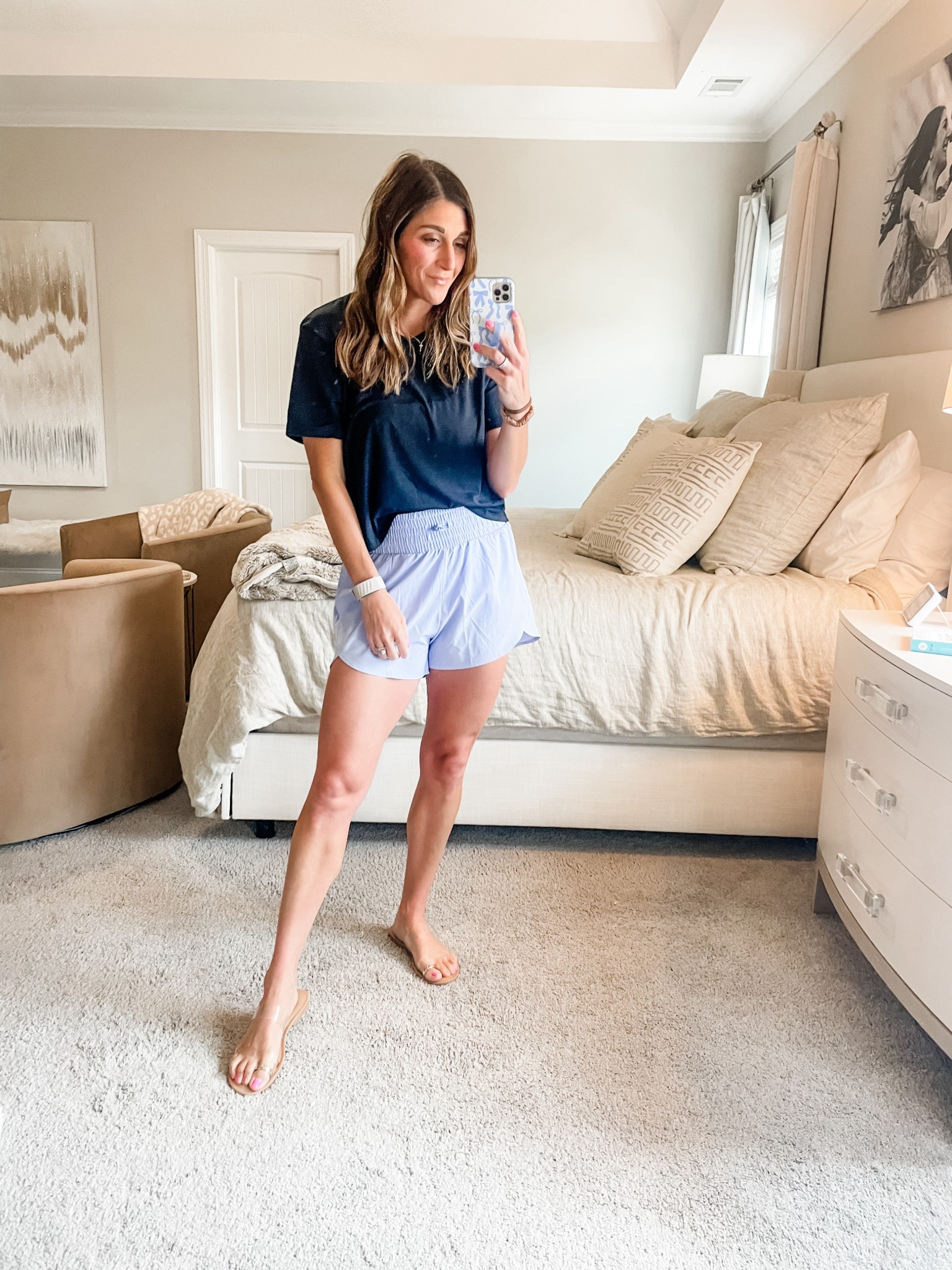 Shop outfit details - new target arrival - these are sooo cute and comfy for everyday mom life!

Tee- cropped size small. Super light weight and stretchy. 

Shorts: elastic stretchy adjustable waist band with inside liner! Come in other colors!

Shoes are tts (8) super comfy and squishy straps making them super comfy!

Accessories also linked!

 Click the images to shop!

Tee | shorts | active | Athletic | fit | summer | mom ootd | athleisure | sandals | flats | earrings | hair ties | silk | comfy | cute



#LTKSummerEdit #LTKStyleTip #LTKFindsUnder50