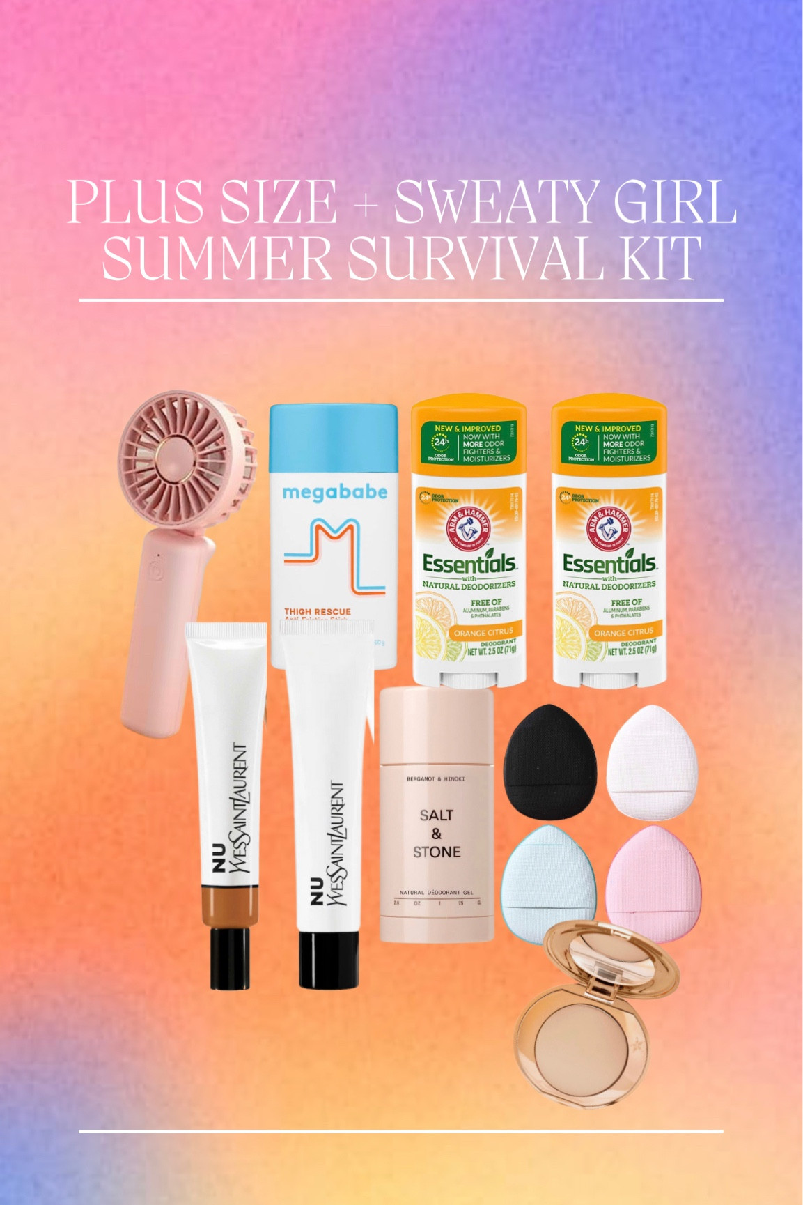 Everything you need to survive this crazy hot summer! 

#LTKbeauty #LTKFind #LTKcurves